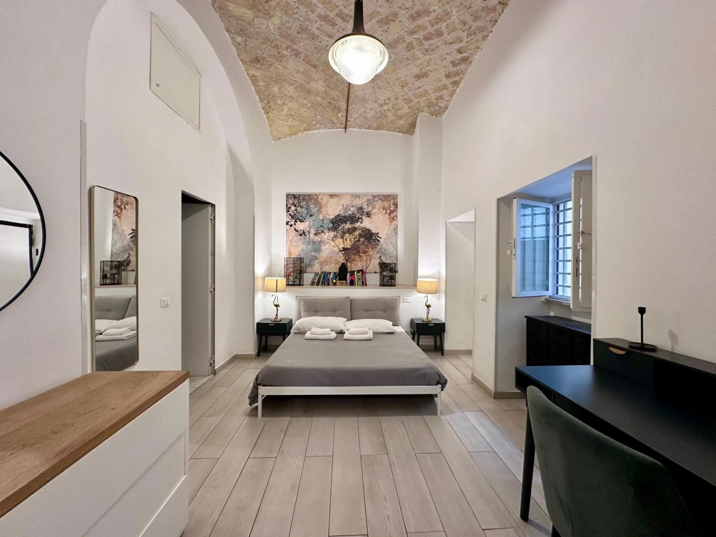 Bedroom, Bed in B&B Santi Quattro Al Colosseo