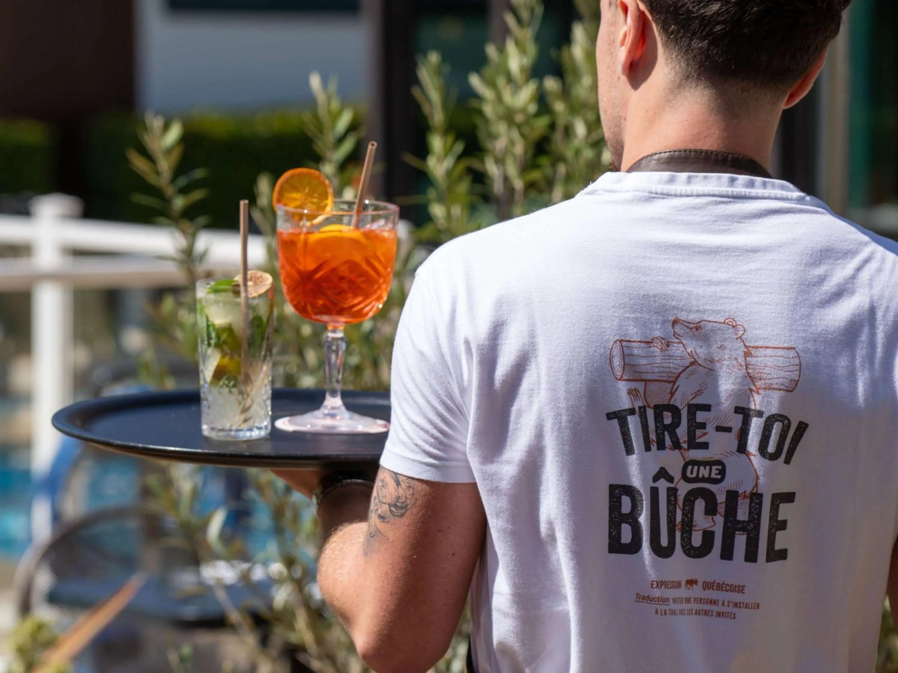 Restaurant/places to eat in Novotel Rouen Sud