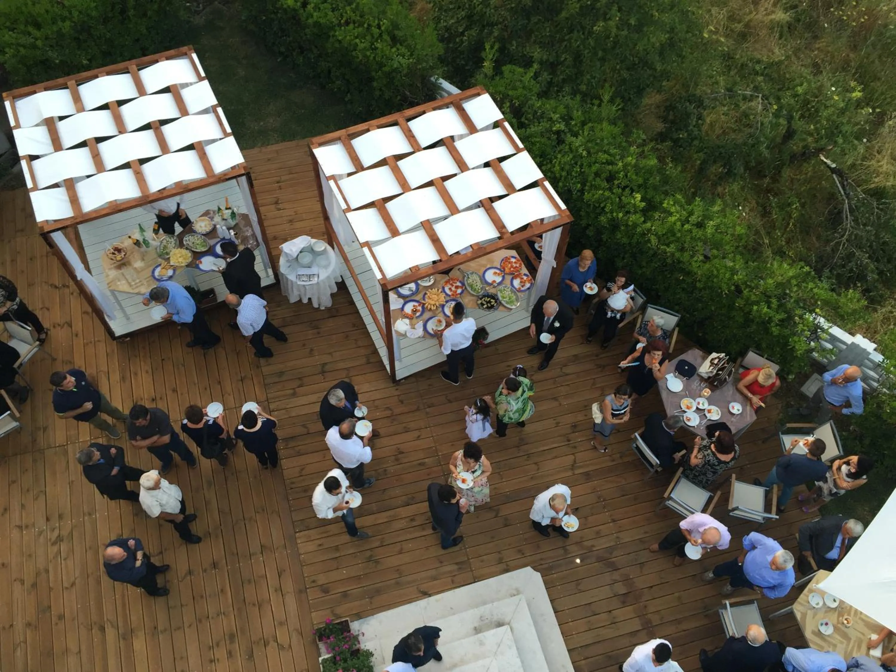 group of guests in Albergo Ristorante Cavaliere