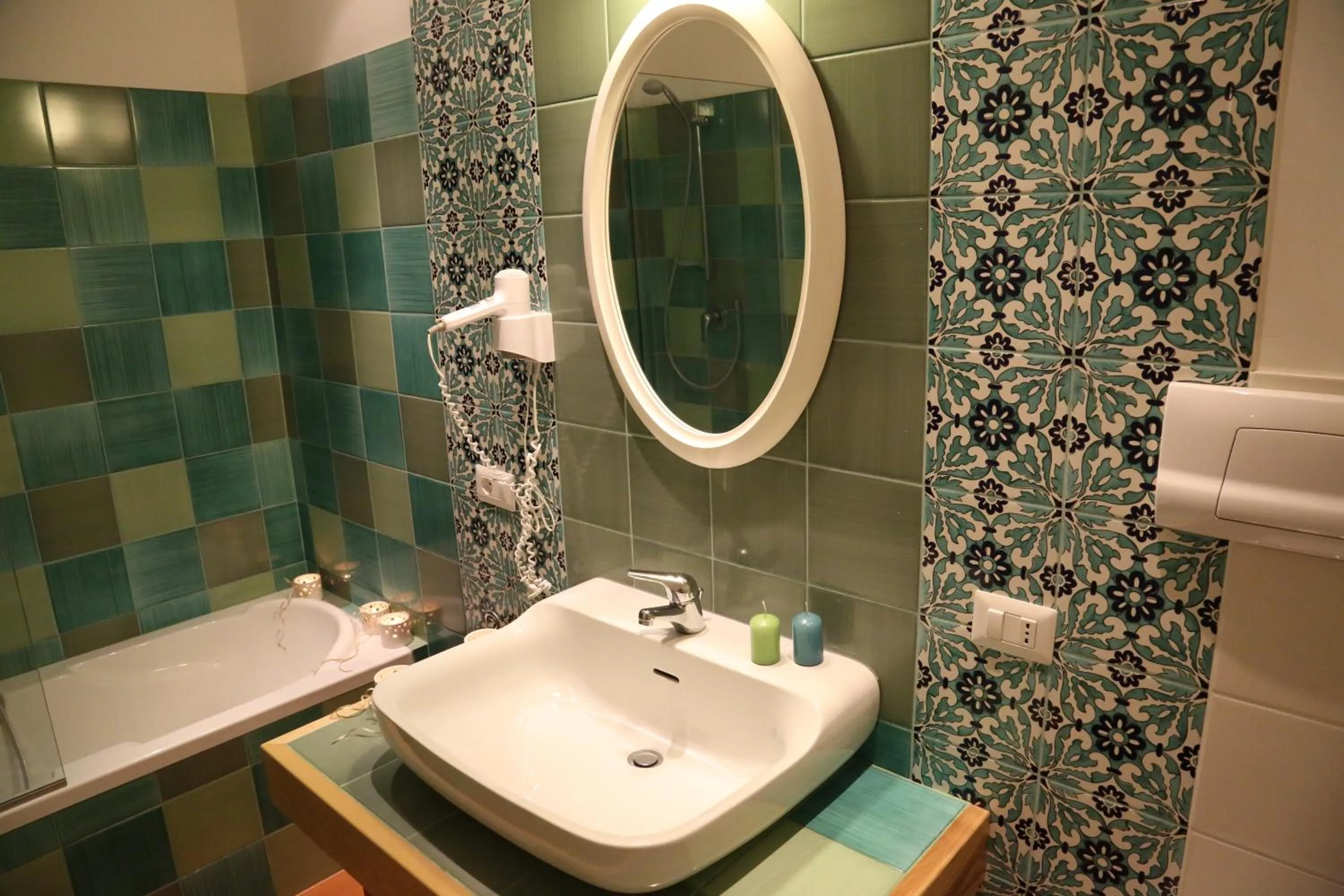 Bathroom in Albergo Ristorante Cavaliere