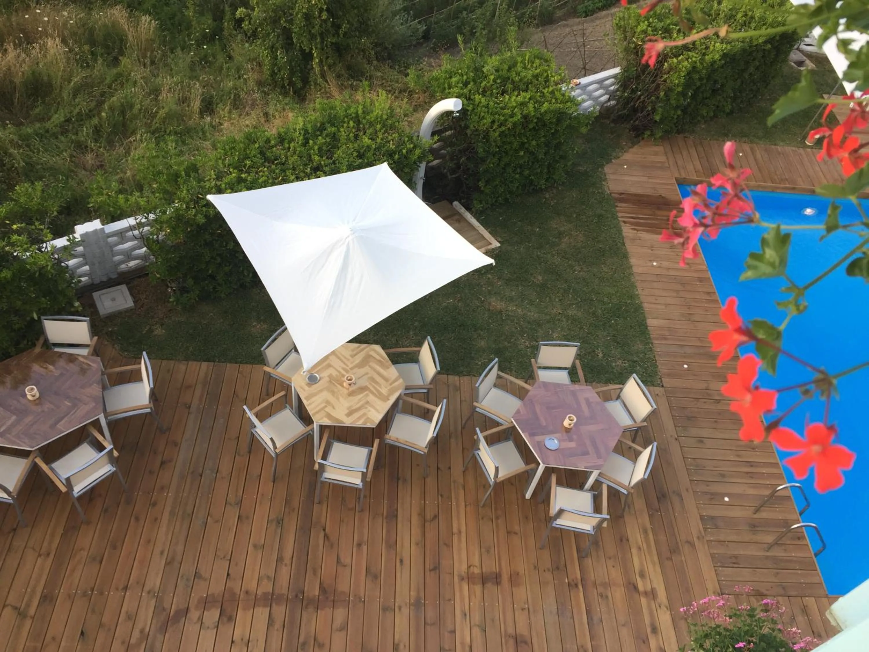 Pool view in Albergo Ristorante Cavaliere