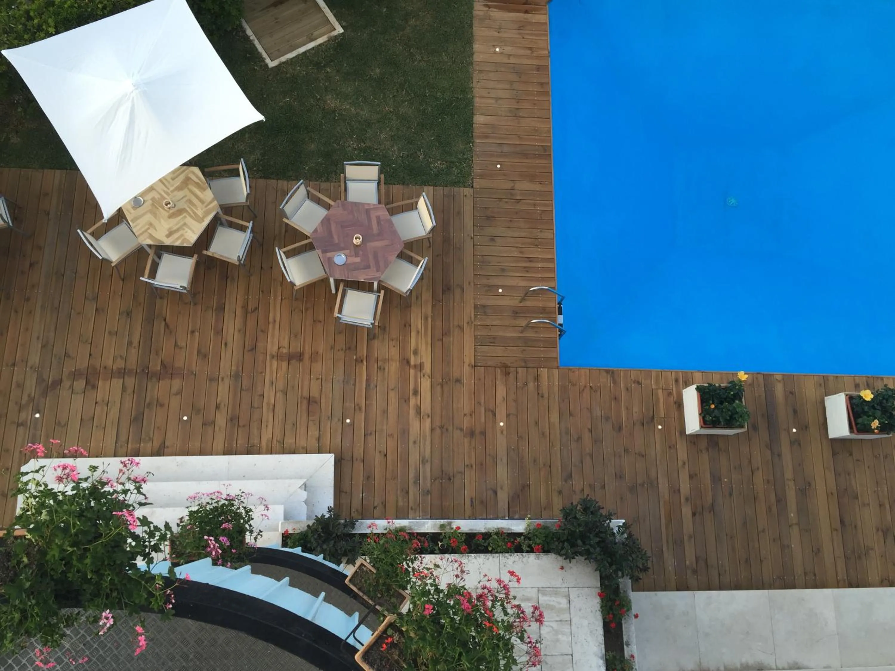 Pool view in Albergo Ristorante Cavaliere