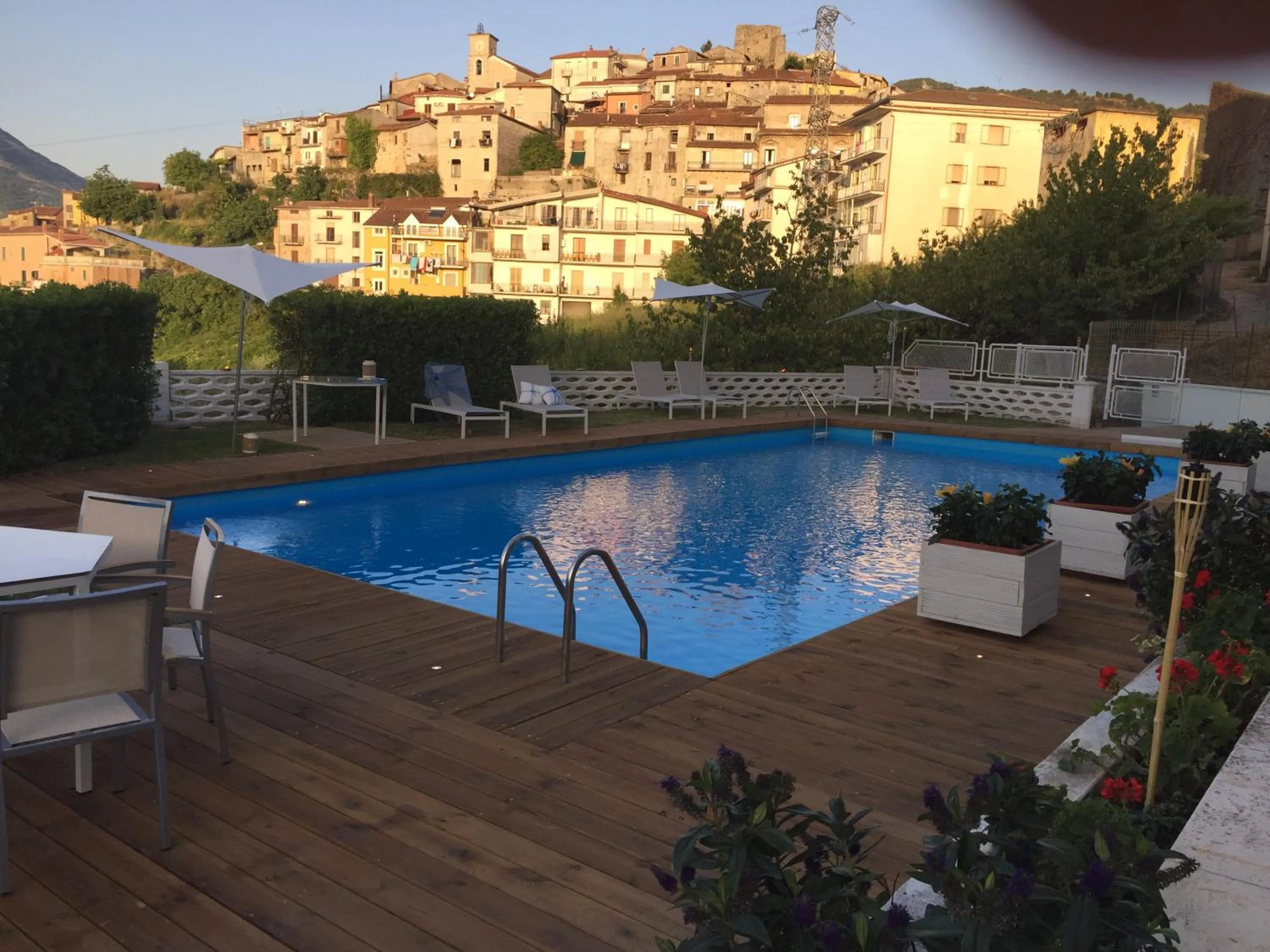 Pool view in Albergo Ristorante Cavaliere