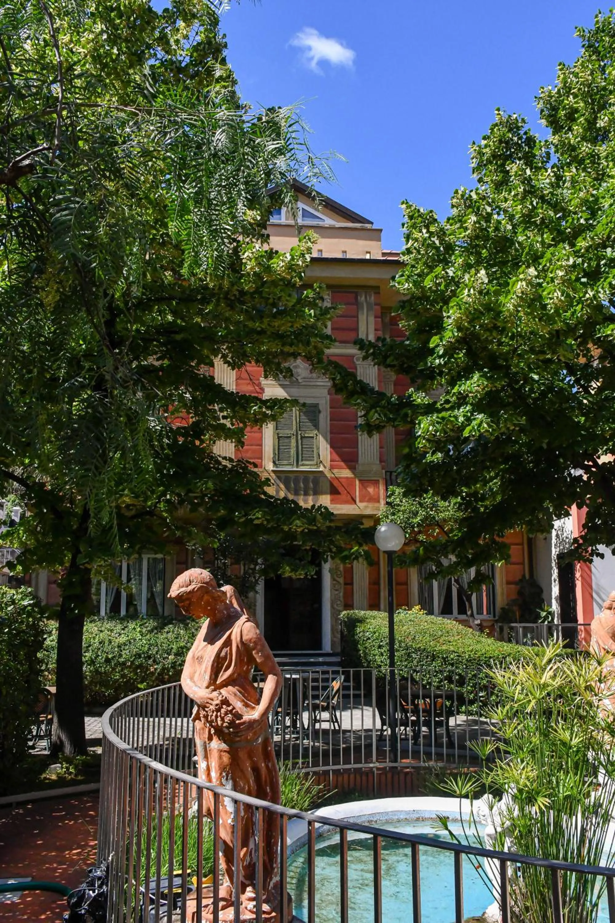 Garden in Hotel Le Palme
