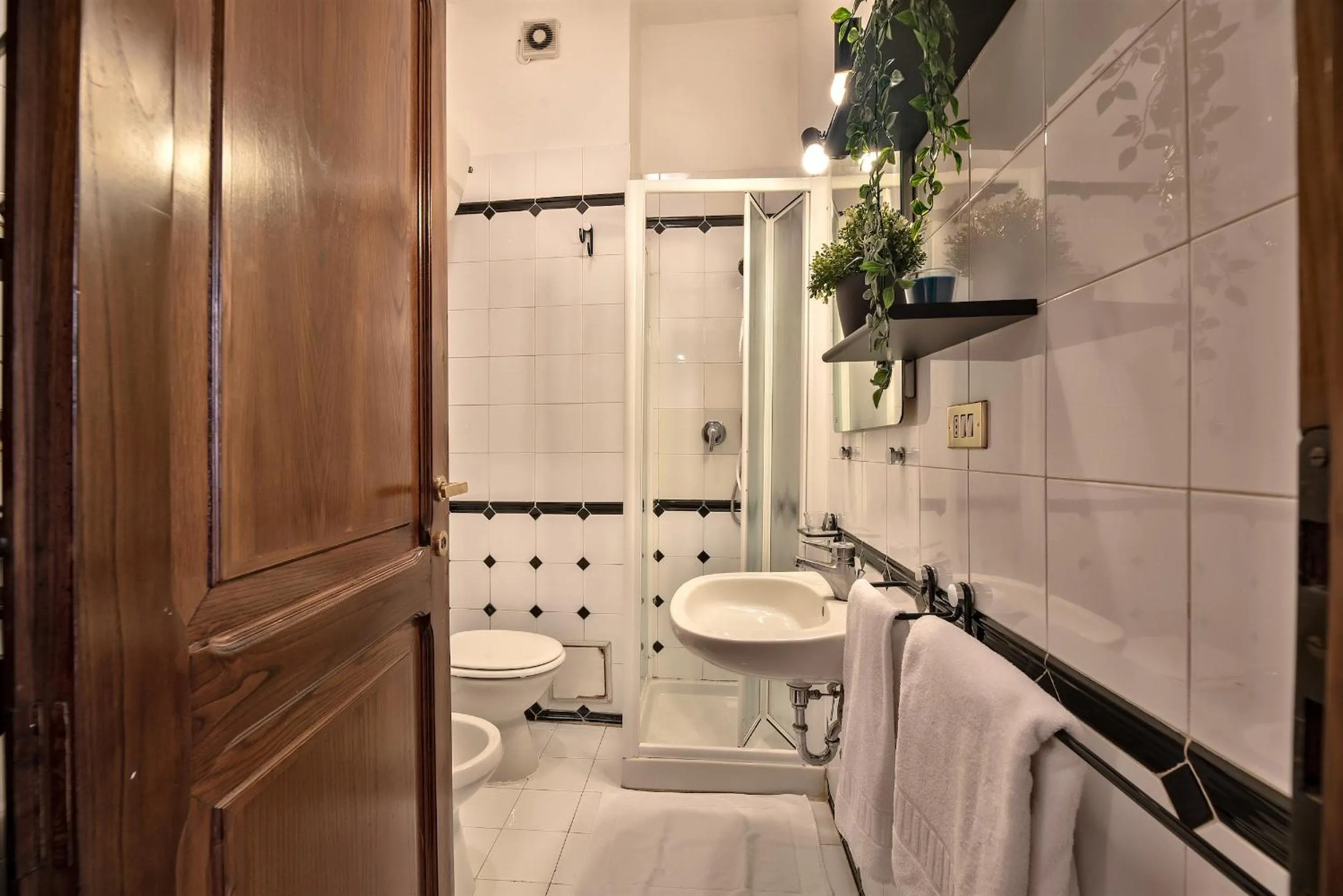 Bathroom in Appartamento via dei Baullari