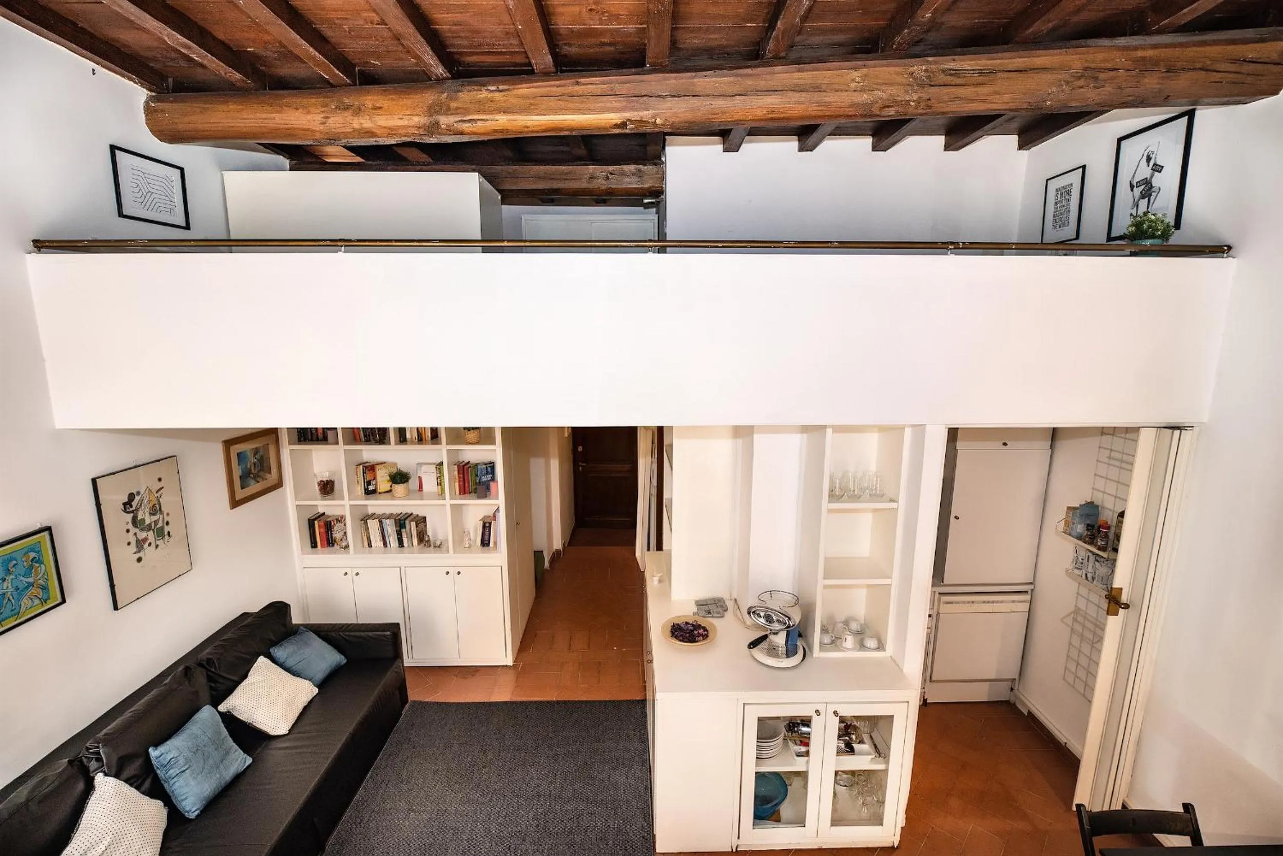 Living room in Appartamento via dei Baullari