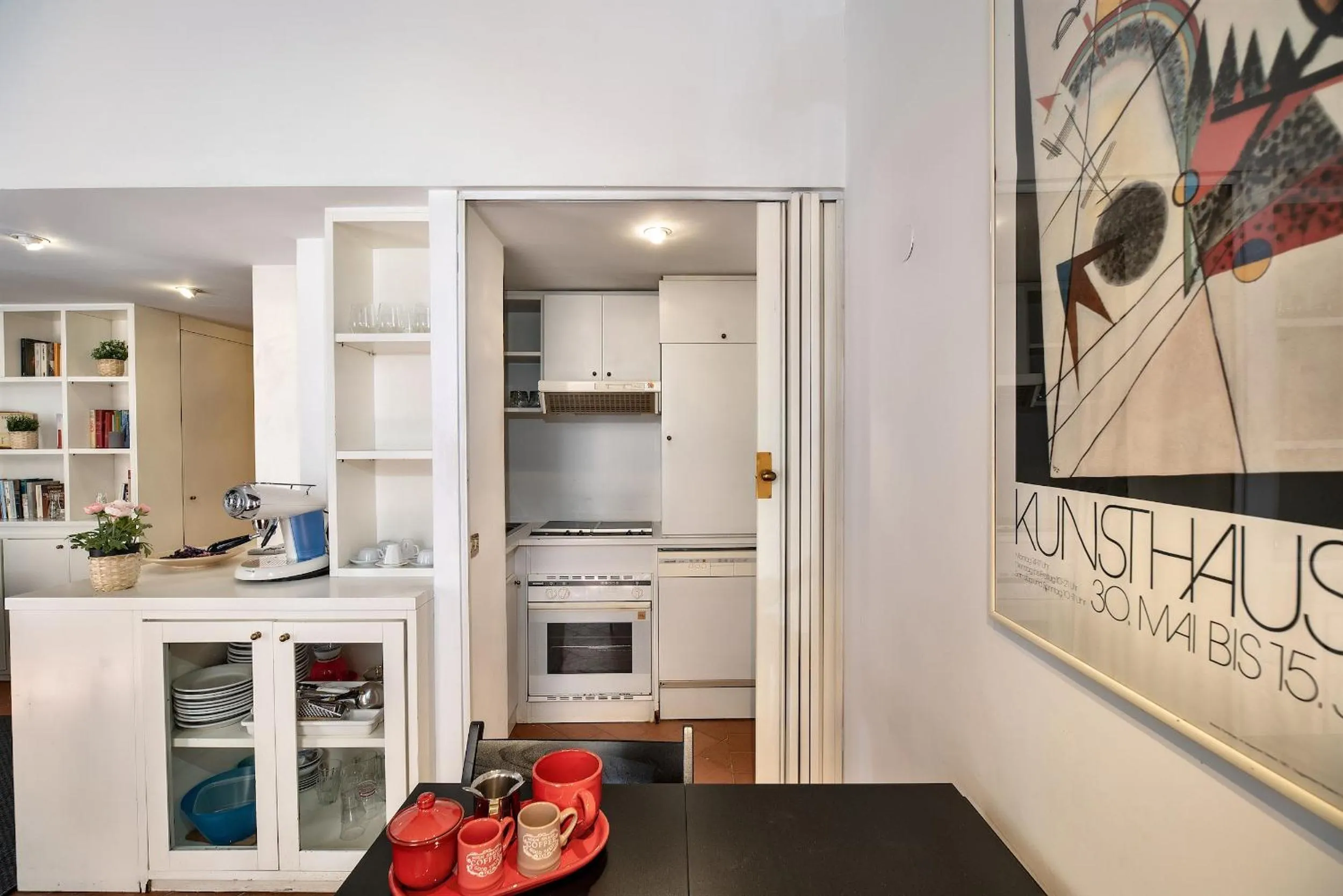 Kitchen or kitchenette in Appartamento via dei Baullari