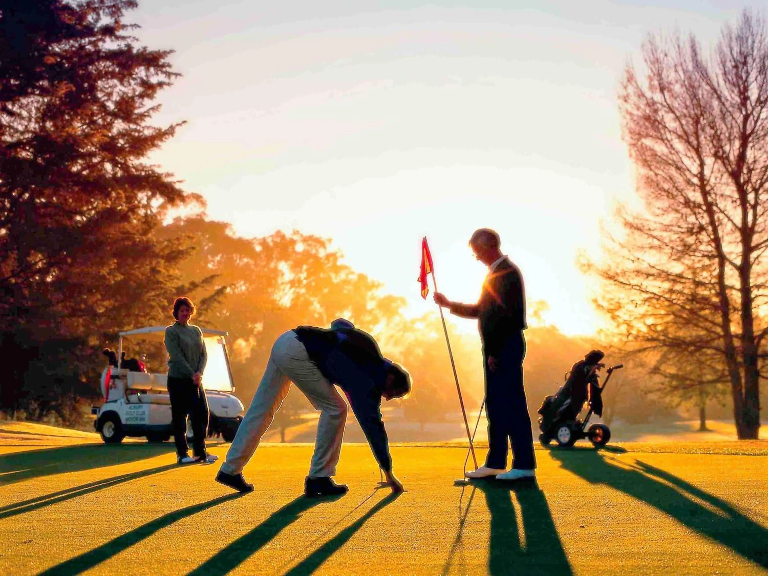 Golfcourse in Novotel Clermont-Ferrand