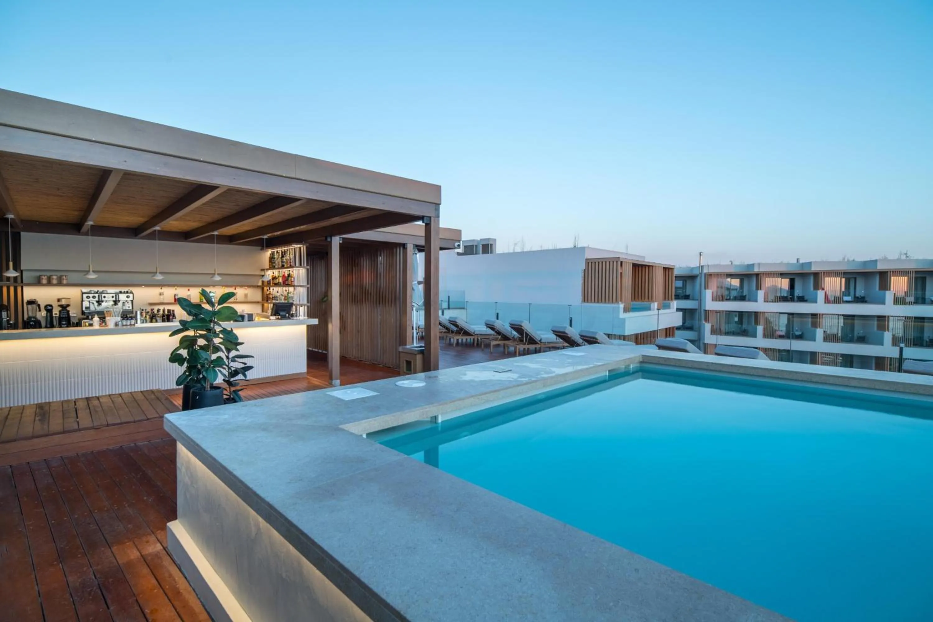 Swimming pool in AKASHA Beach Hotel & Spa