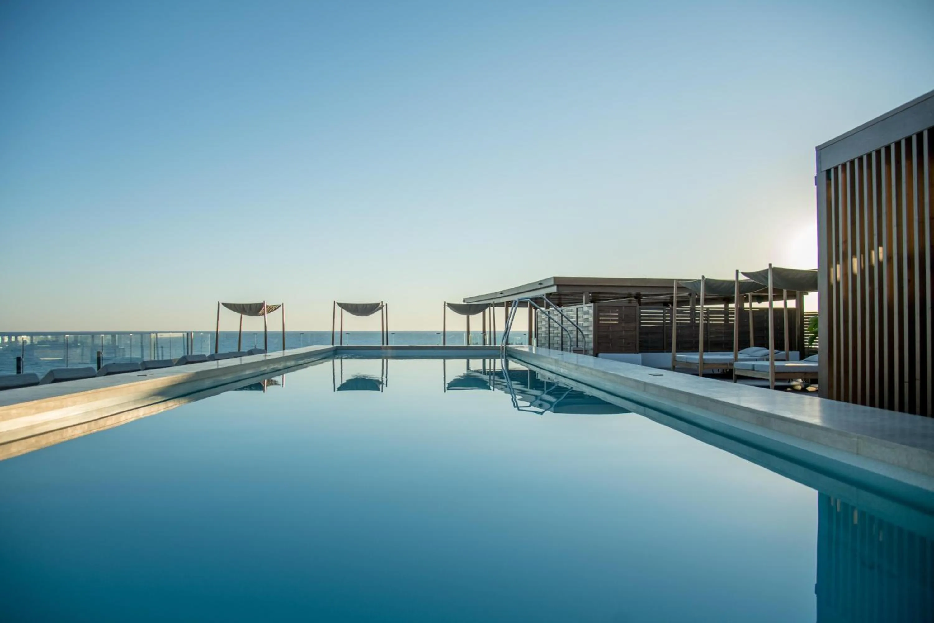 Swimming pool in AKASHA Beach Hotel & Spa