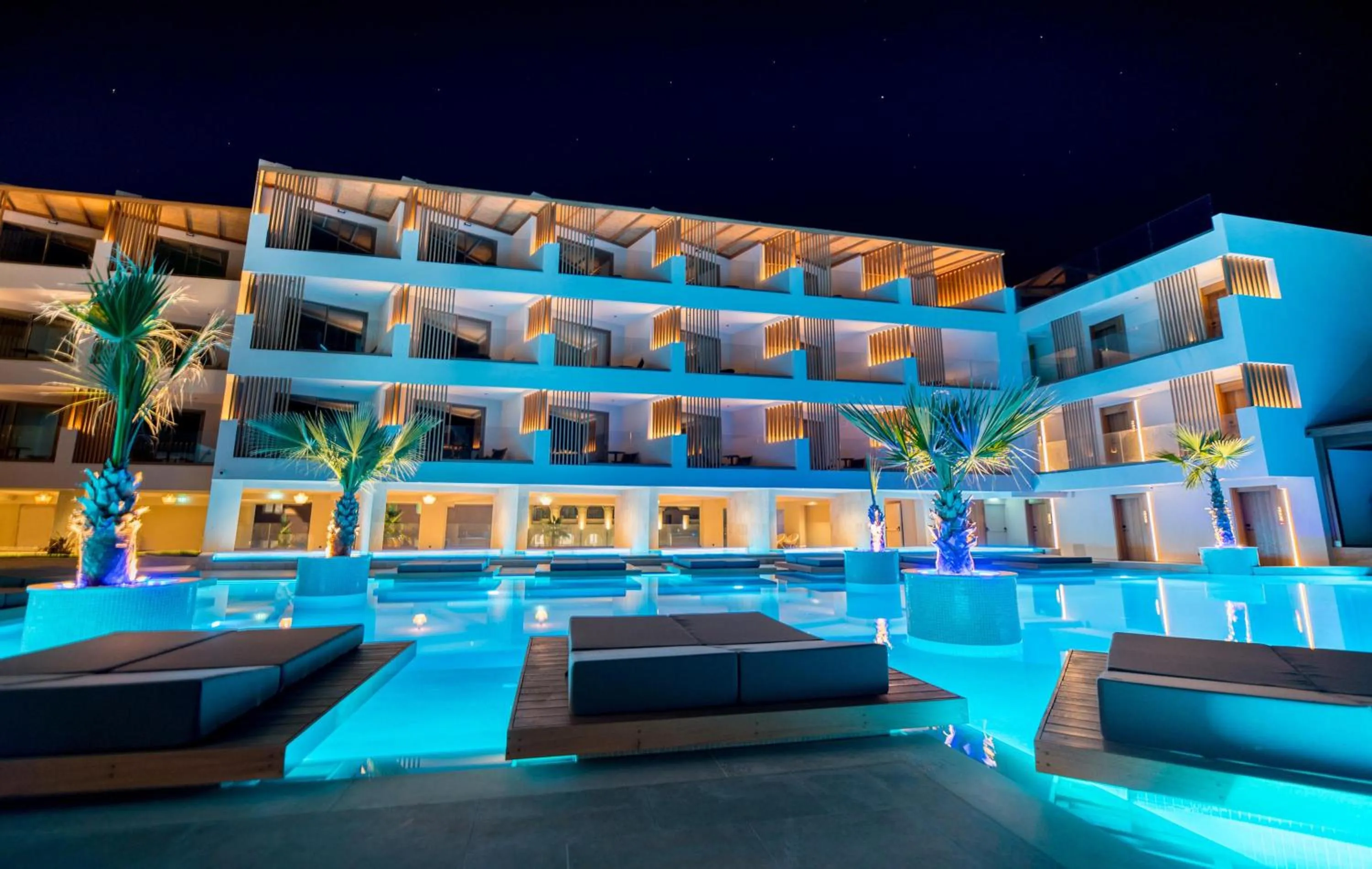 Swimming pool in AKASHA Beach Hotel & Spa