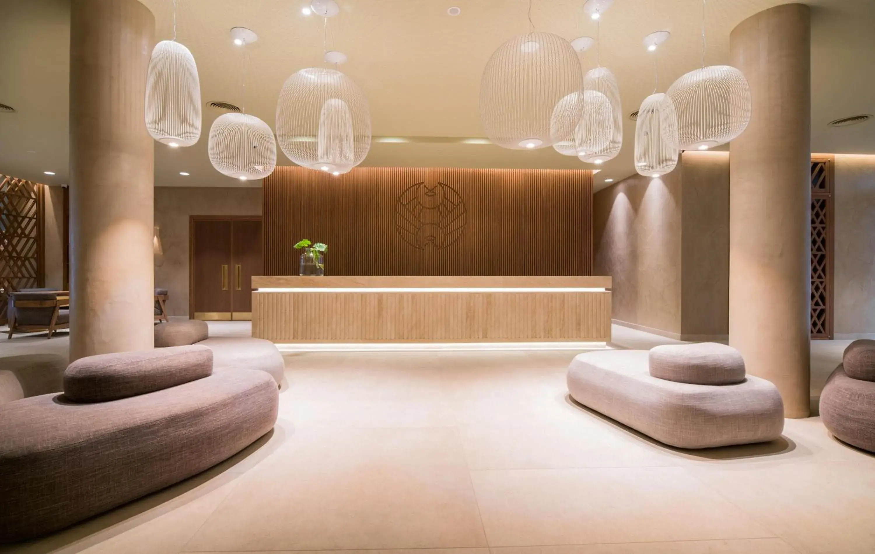 Lobby or reception in AKASHA Beach Hotel & Spa Lobby or reception in AKASHA Beach Hotel & Spa