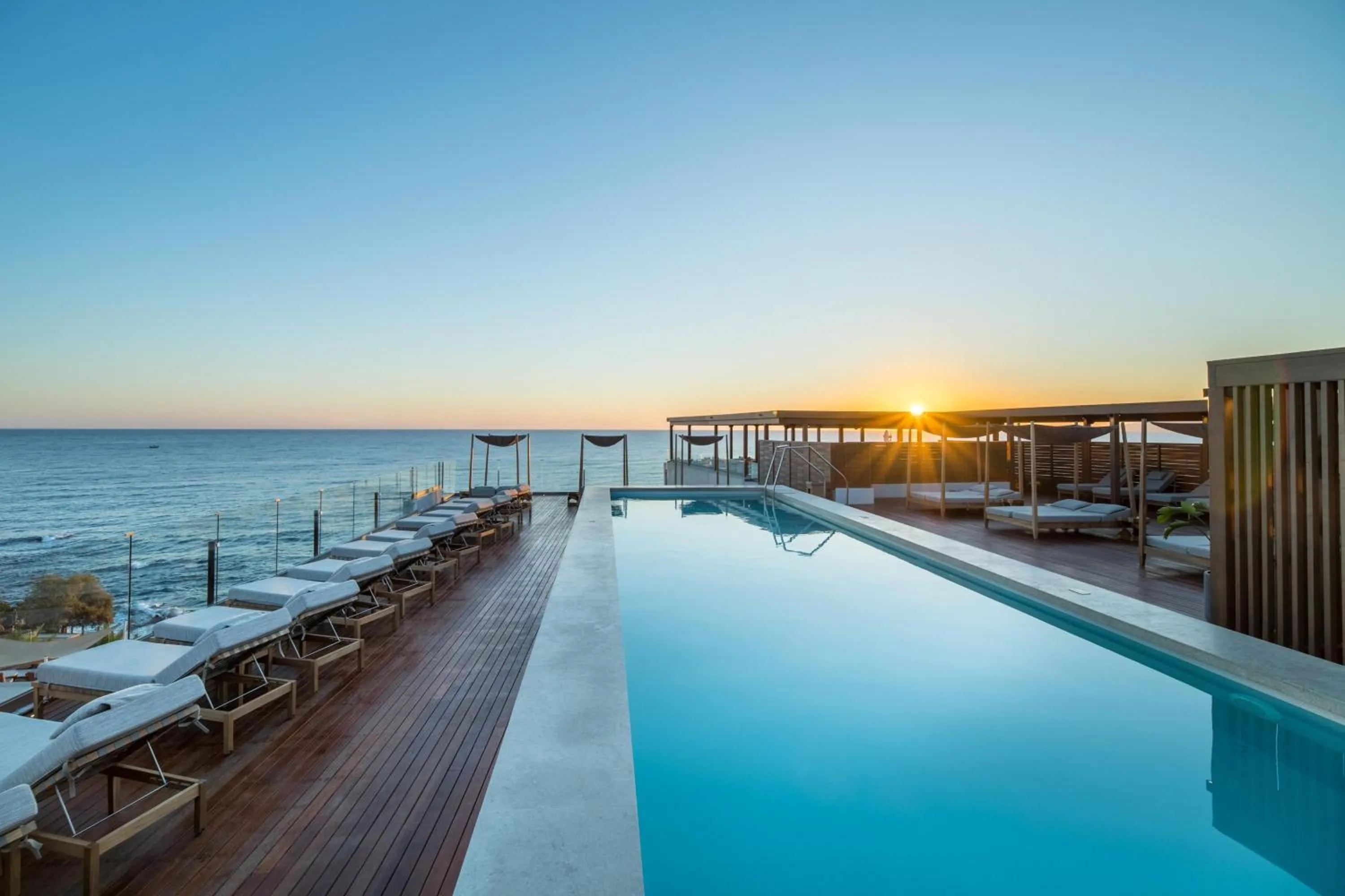 Swimming pool in AKASHA Beach Hotel & Spa