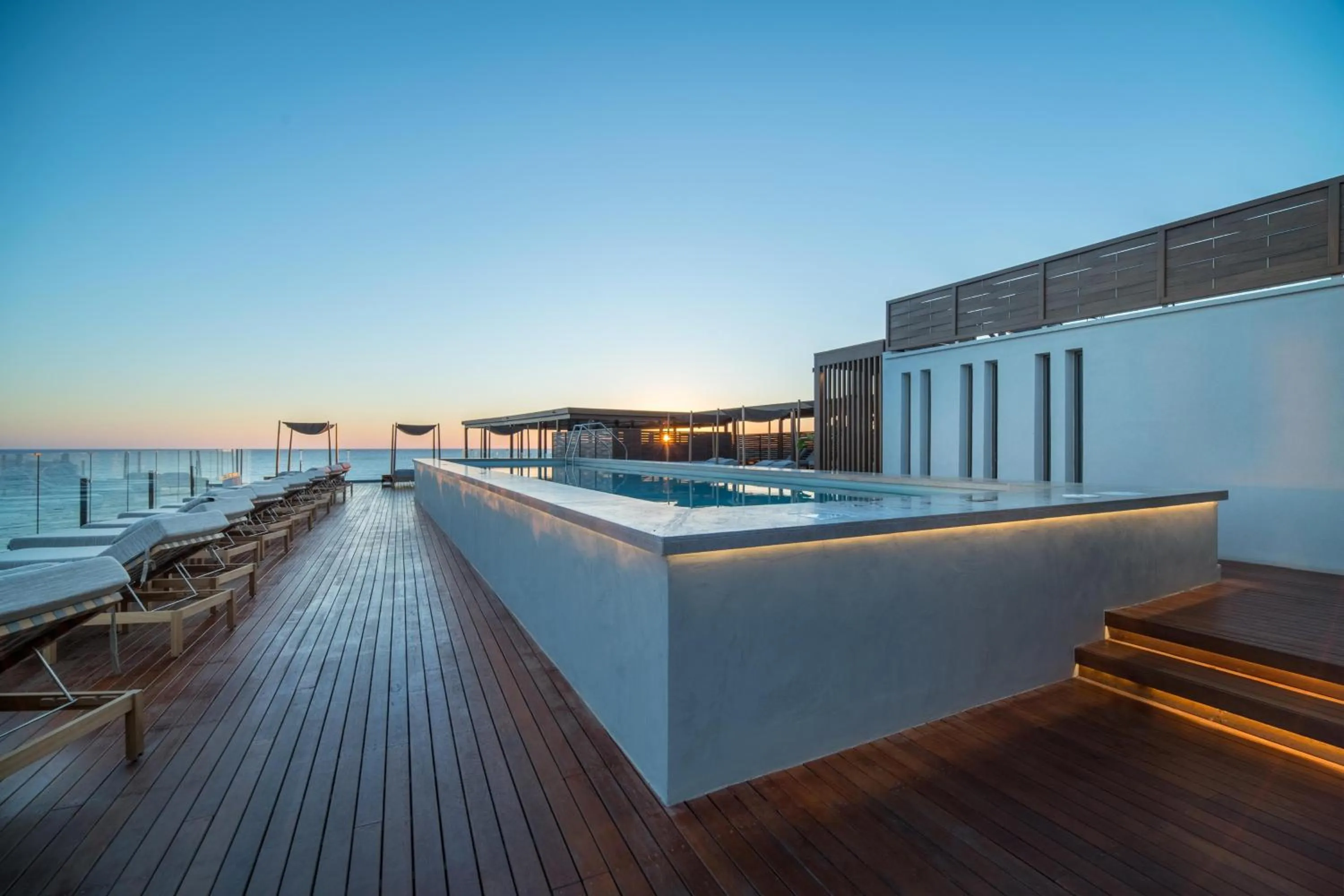 Swimming pool in AKASHA Beach Hotel & Spa