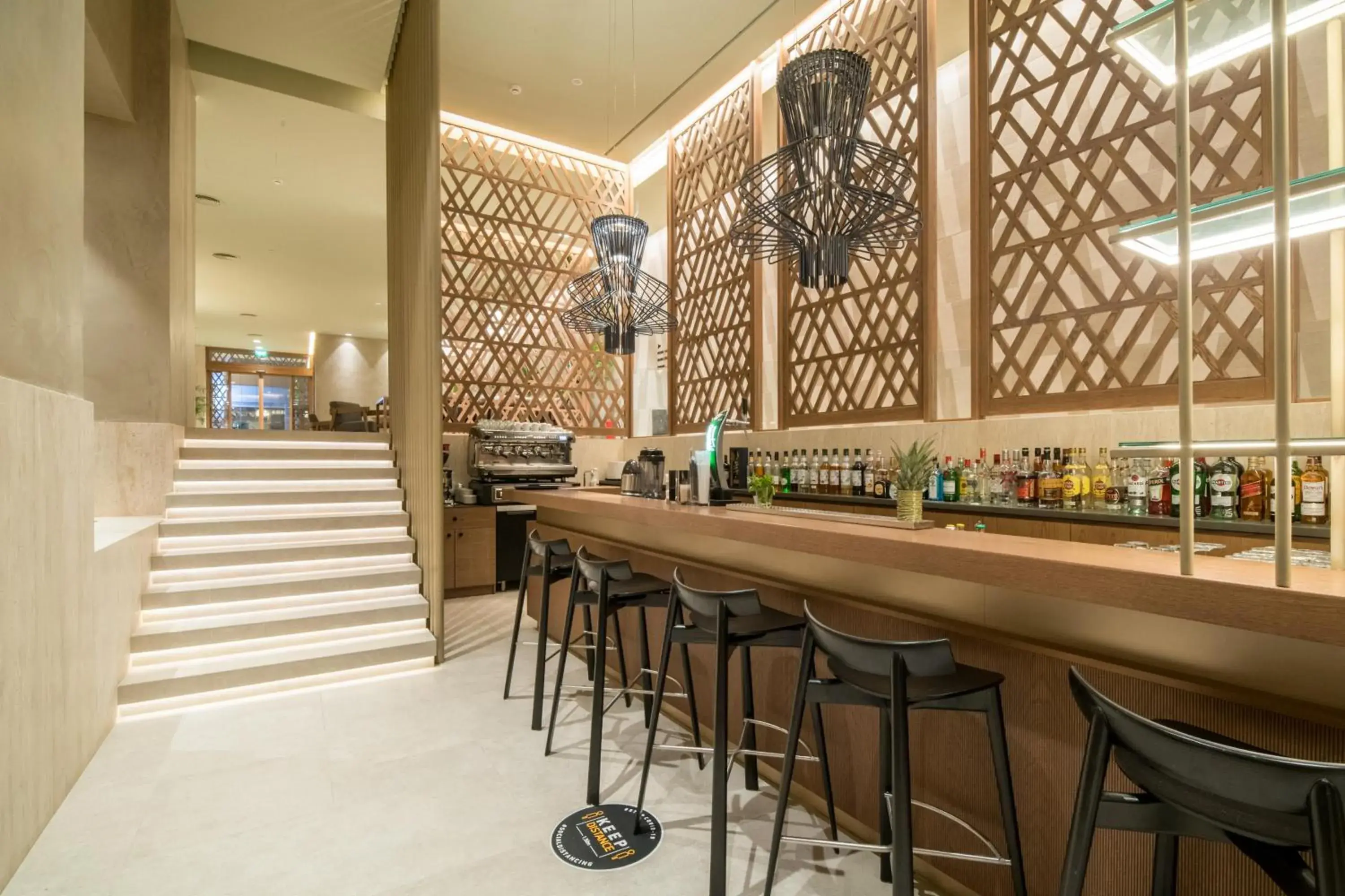 Lounge or bar in AKASHA Beach Hotel & Spa Lounge or bar in AKASHA Beach Hotel & Spa