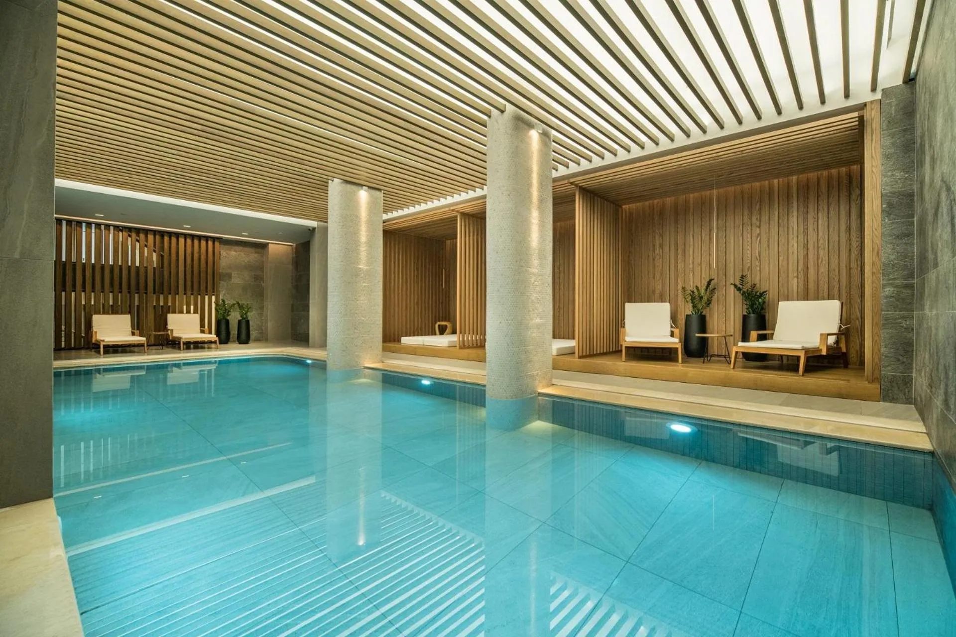 Swimming pool in AKASHA Beach Hotel & Spa