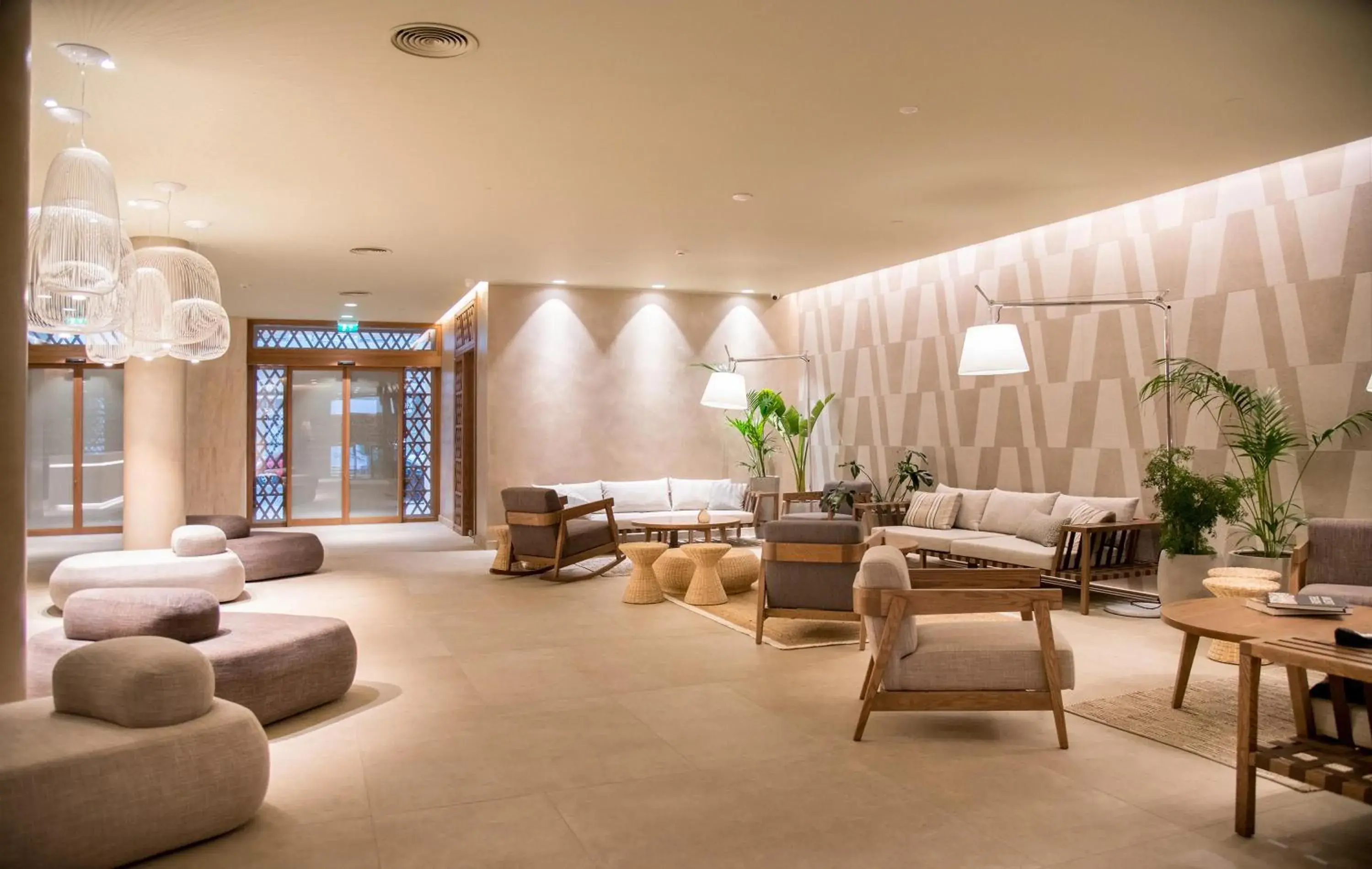 Lobby or reception in AKASHA Beach Hotel & Spa Lobby or reception in AKASHA Beach Hotel & Spa