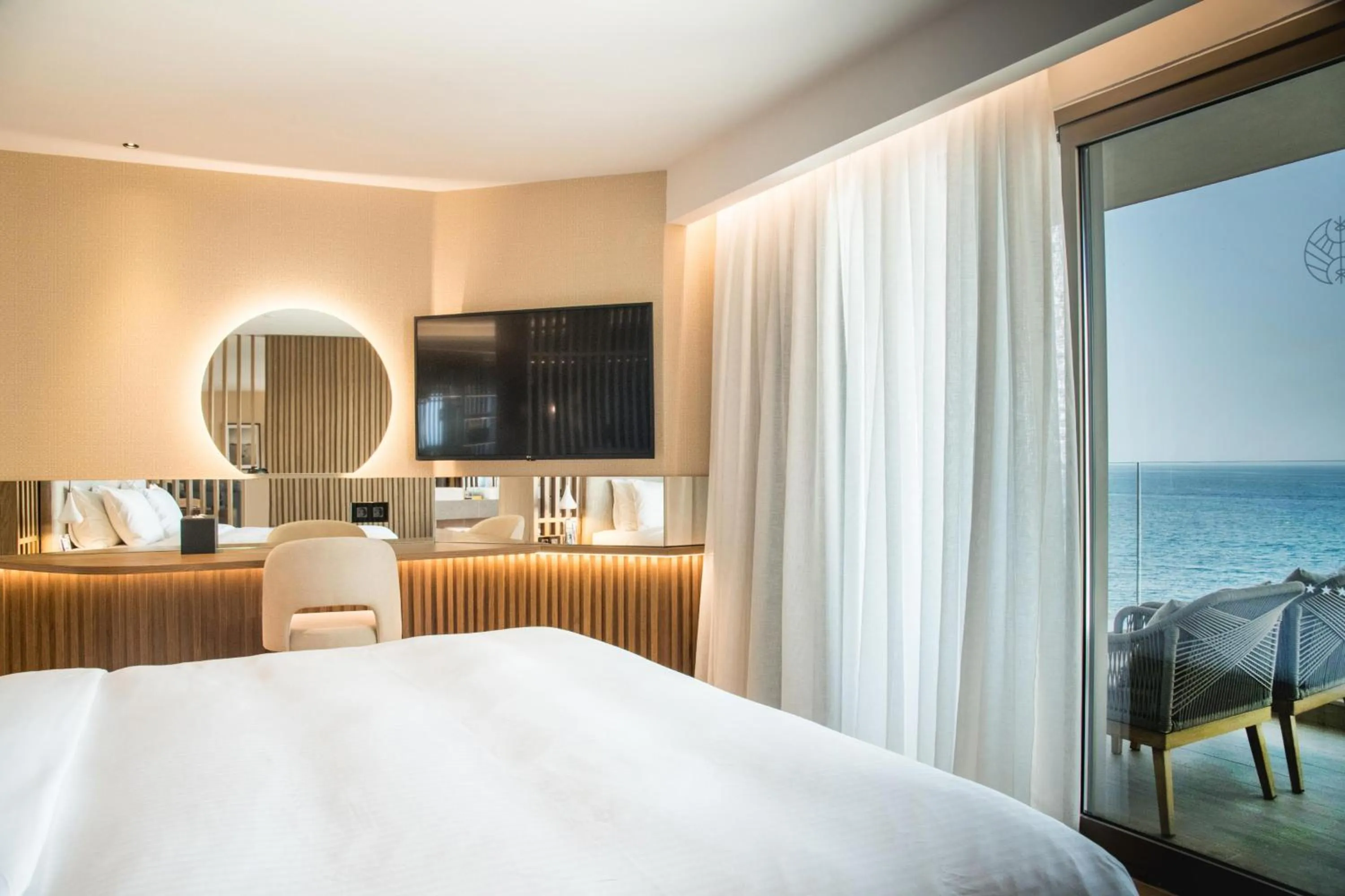 Photo of the whole room, Bed in AKASHA Beach Hotel & Spa