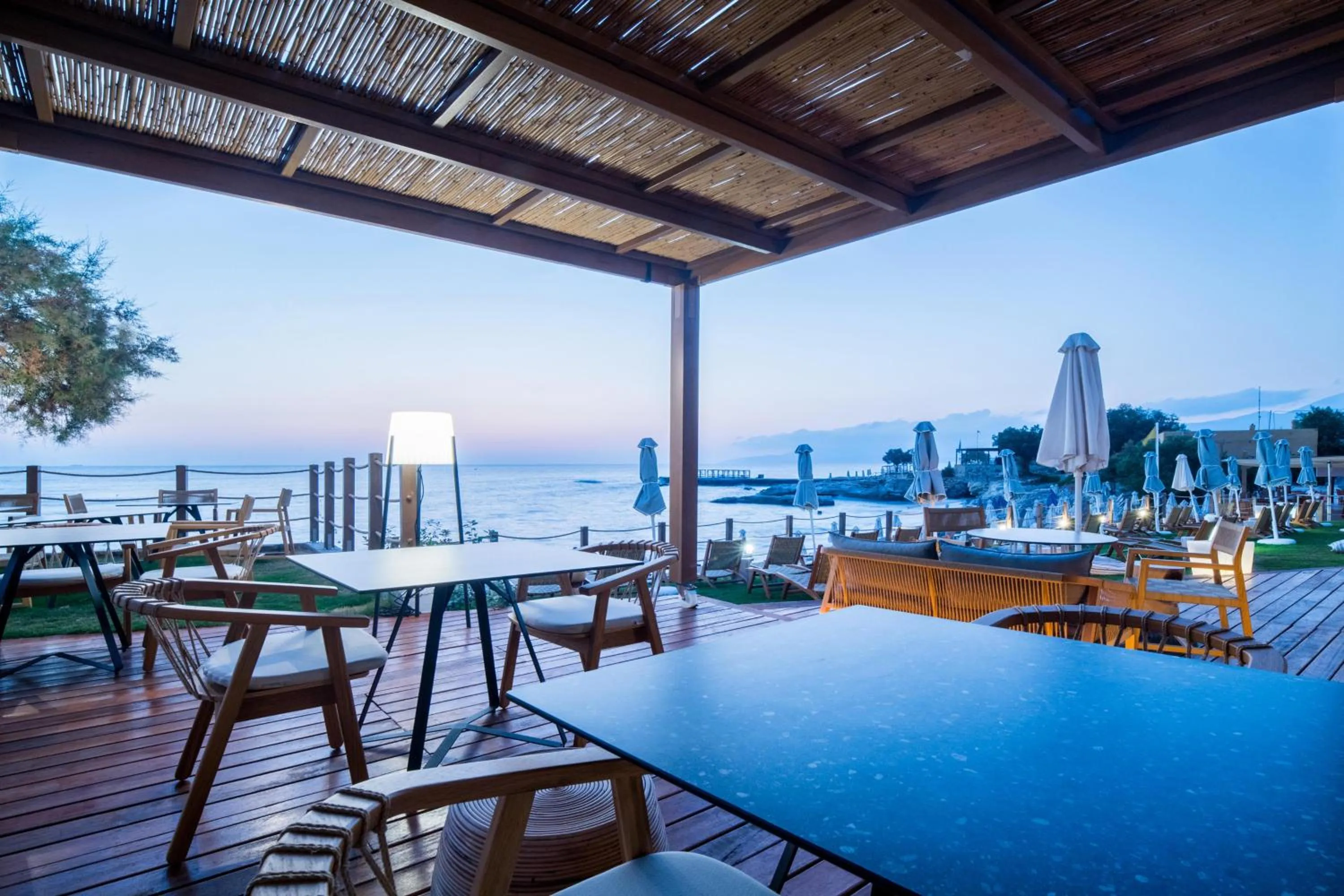 Restaurant/places to eat in AKASHA Beach Hotel & Spa