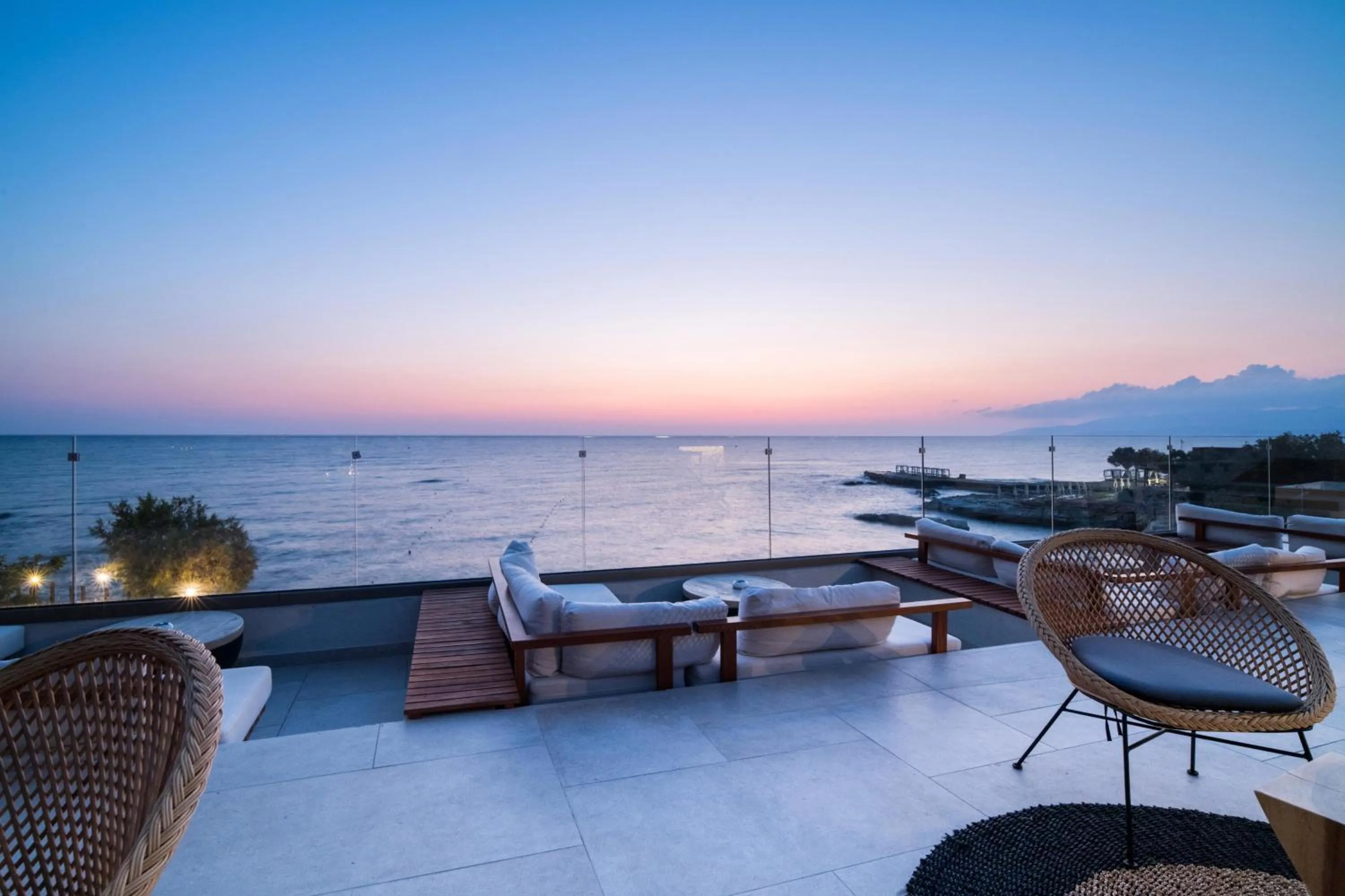 Lounge or bar in AKASHA Beach Hotel & Spa