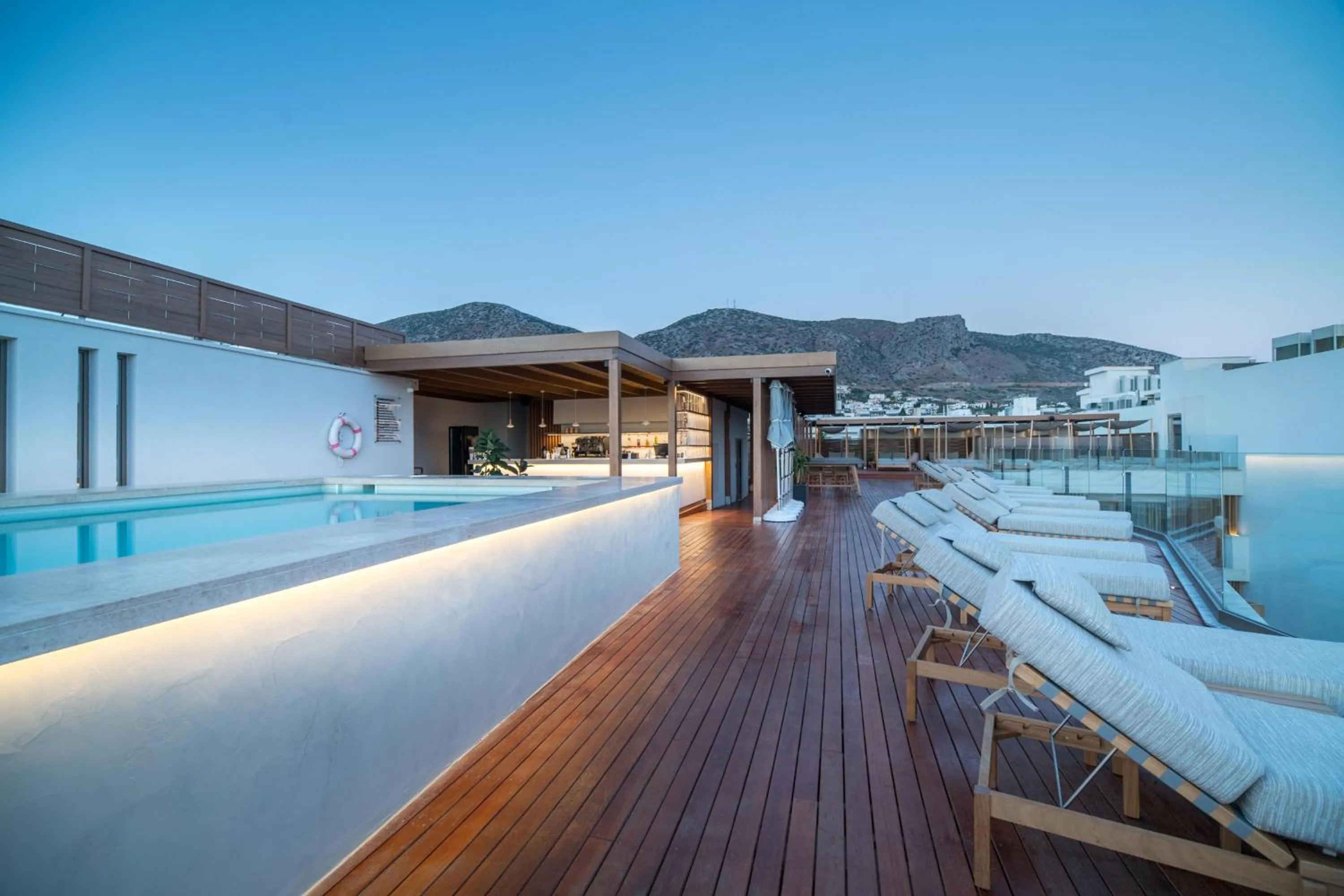 Swimming pool in AKASHA Beach Hotel & Spa