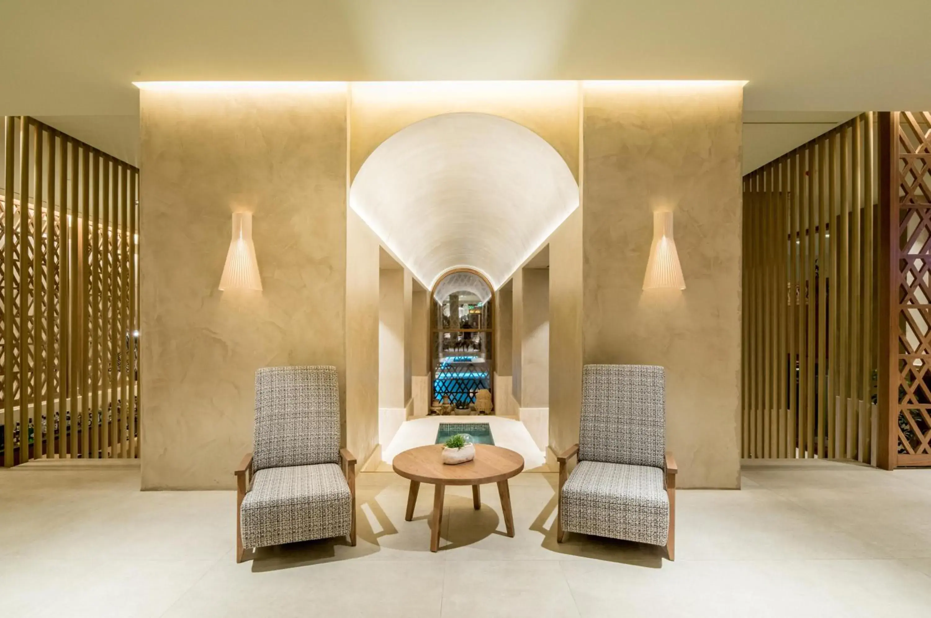 Lobby or reception in AKASHA Beach Hotel & Spa Lobby or reception in AKASHA Beach Hotel & Spa