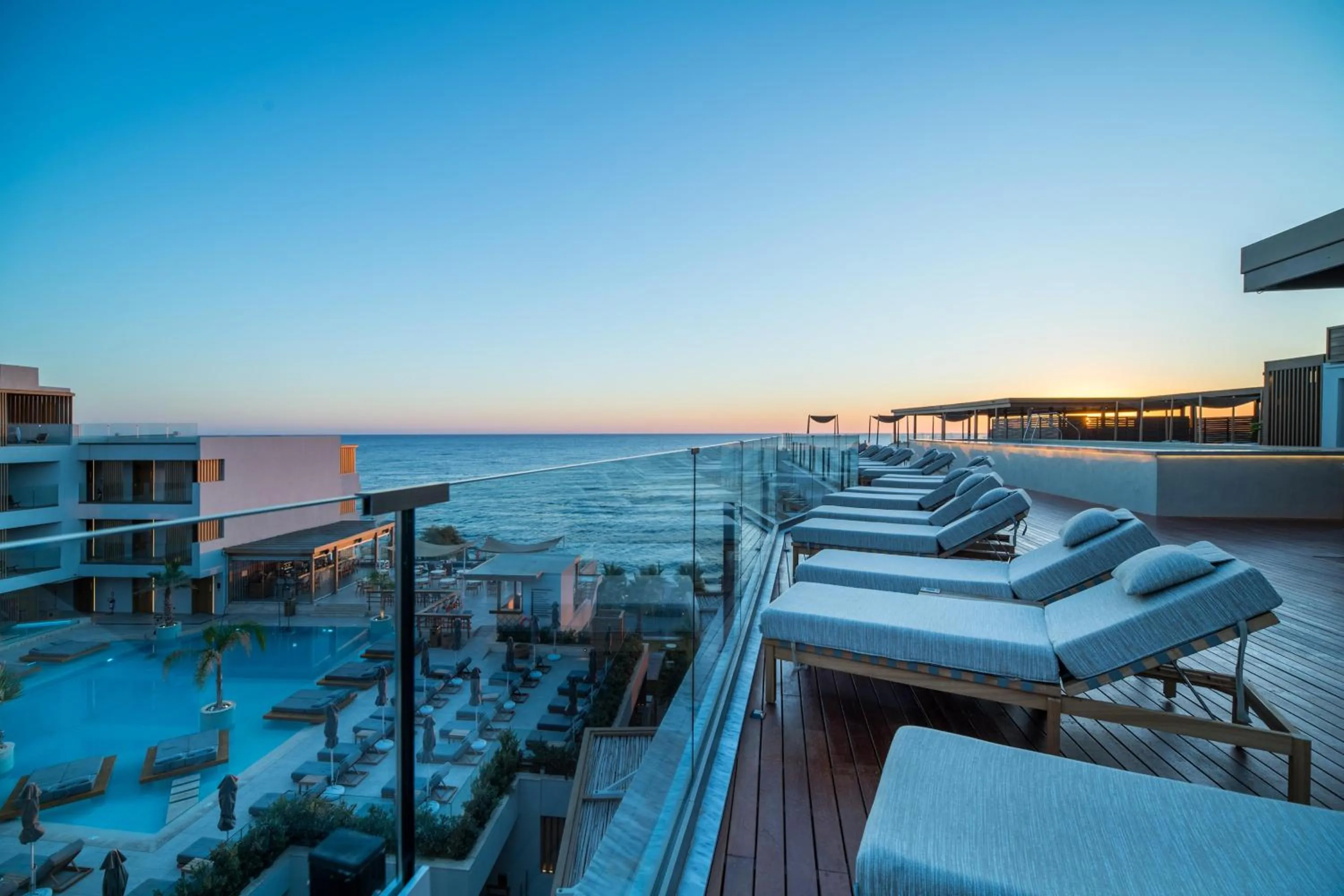 Swimming pool in AKASHA Beach Hotel & Spa