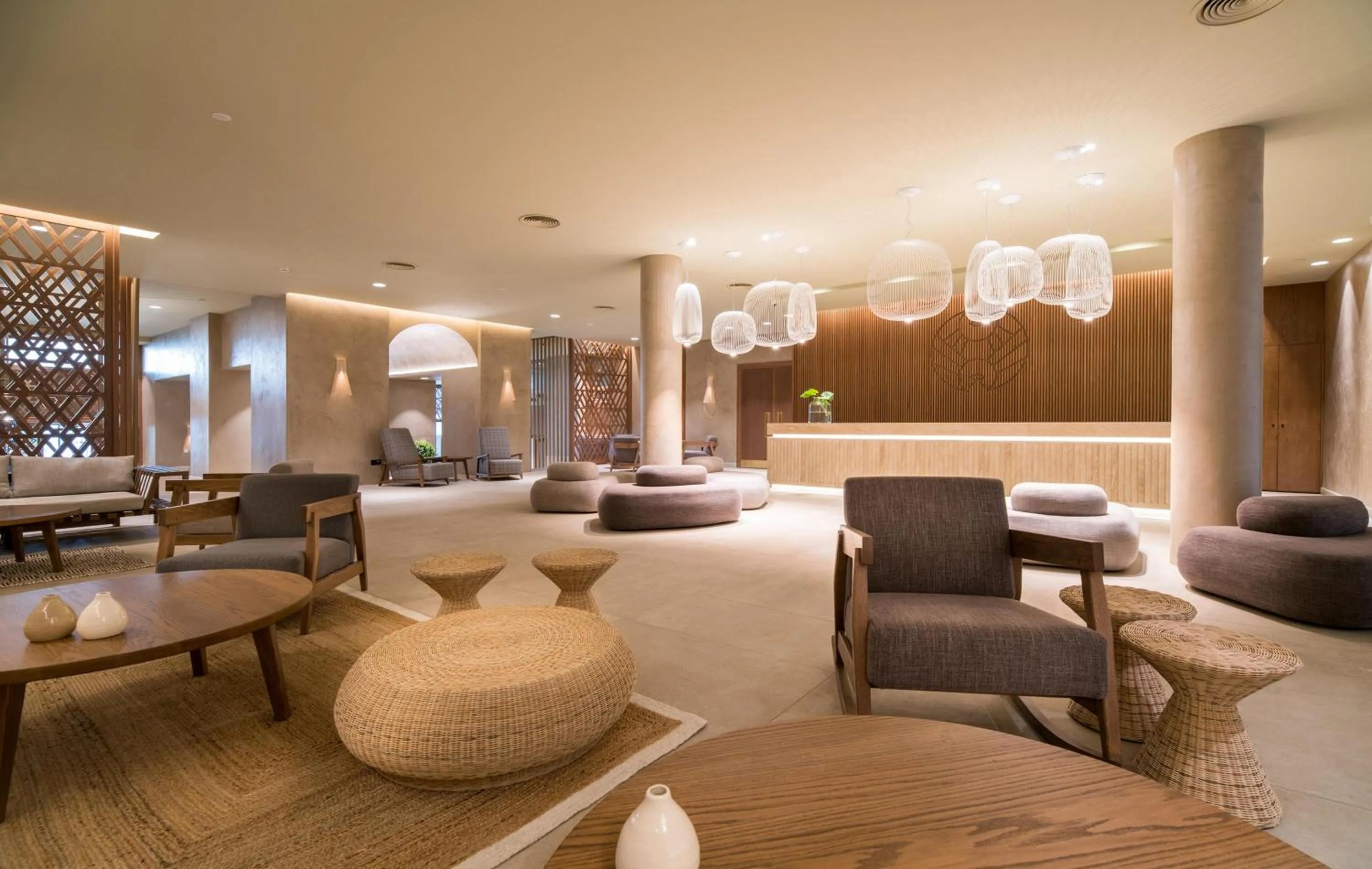 Lobby or reception in AKASHA Beach Hotel & Spa