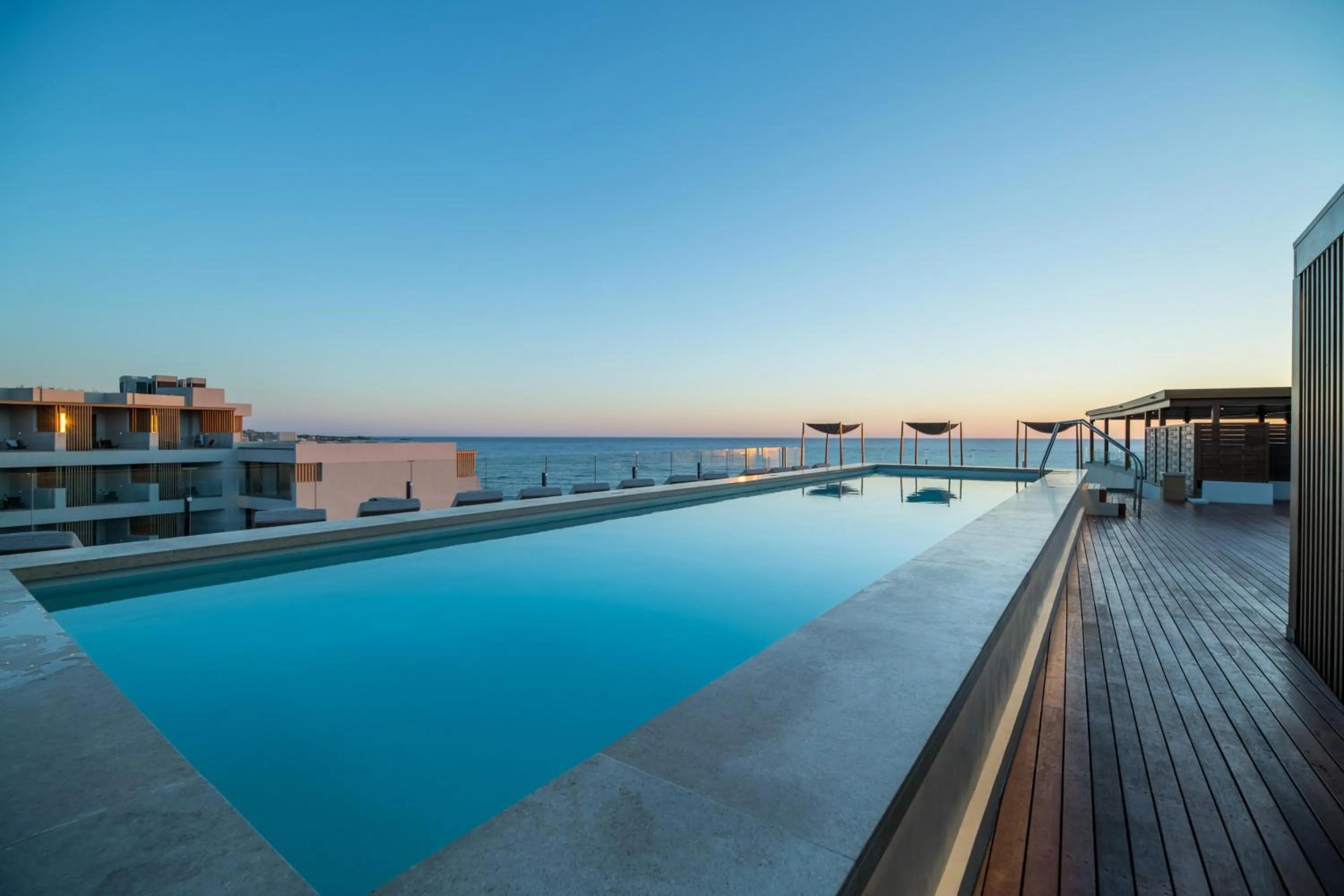 Swimming pool in AKASHA Beach Hotel & Spa