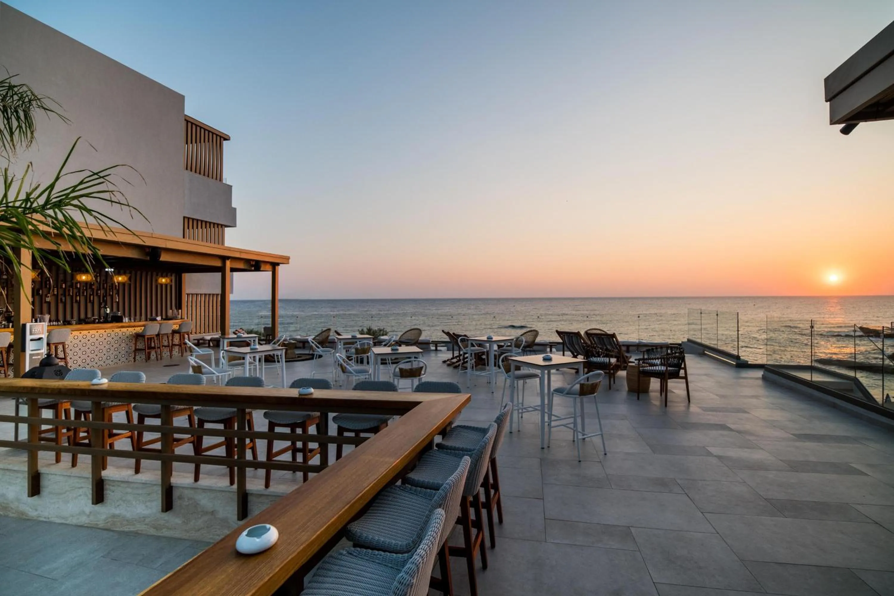Lounge or bar in AKASHA Beach Hotel & Spa