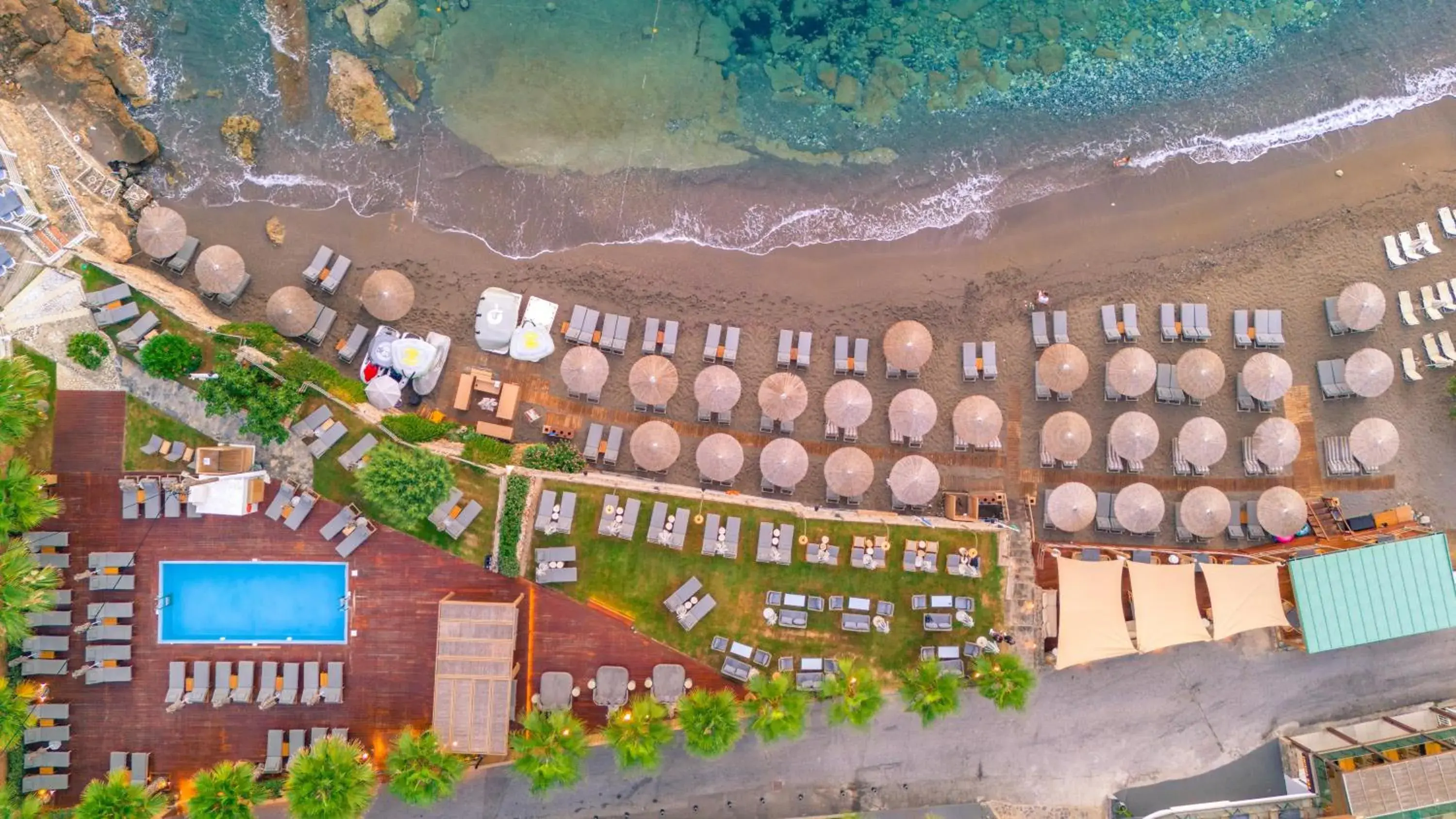Bird's eye view in AKASHA Beach Hotel & Spa Bird's eye view in AKASHA Beach Hotel & Spa