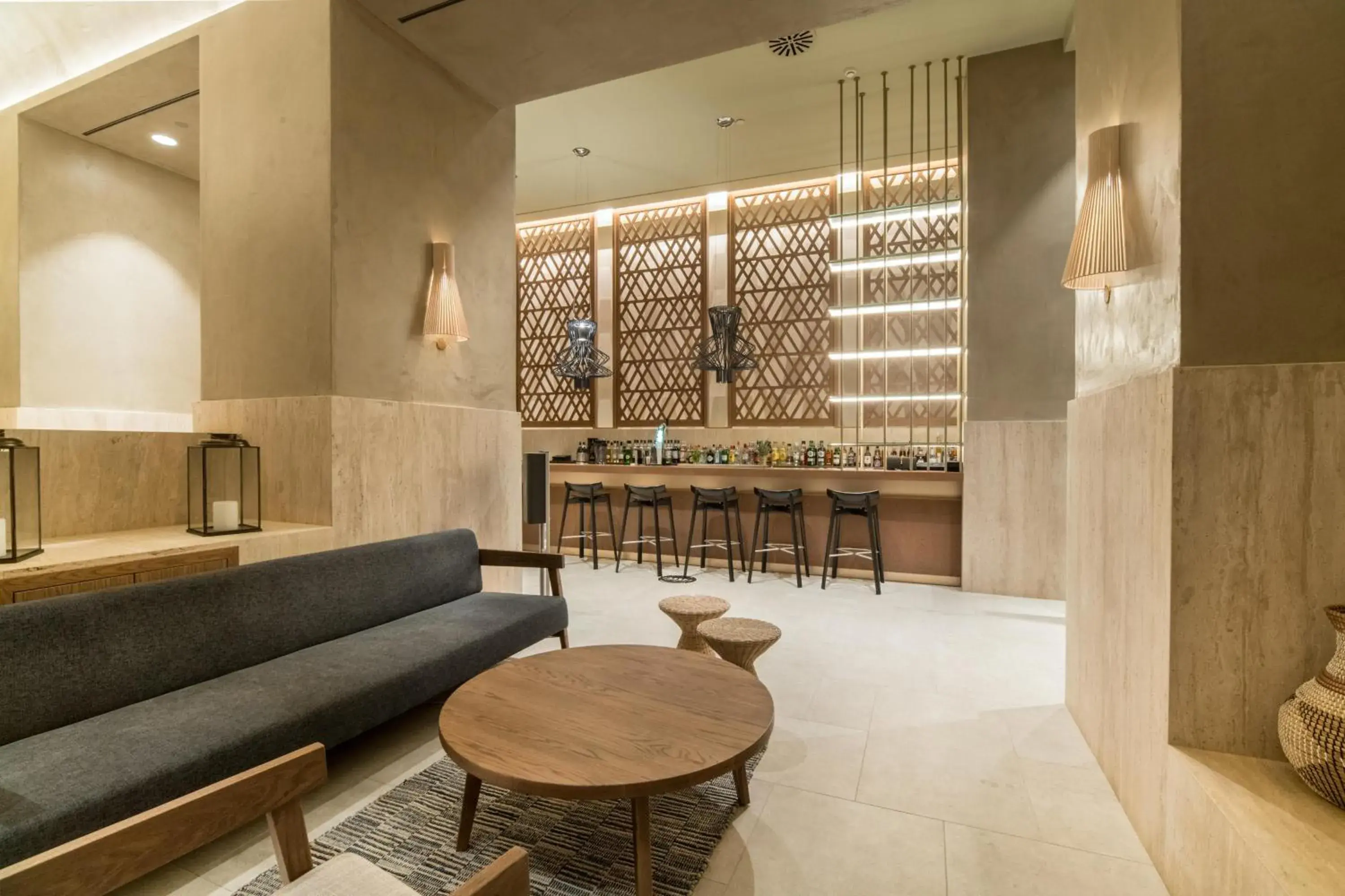 Lounge or bar in AKASHA Beach Hotel & Spa Lounge or bar in AKASHA Beach Hotel & Spa