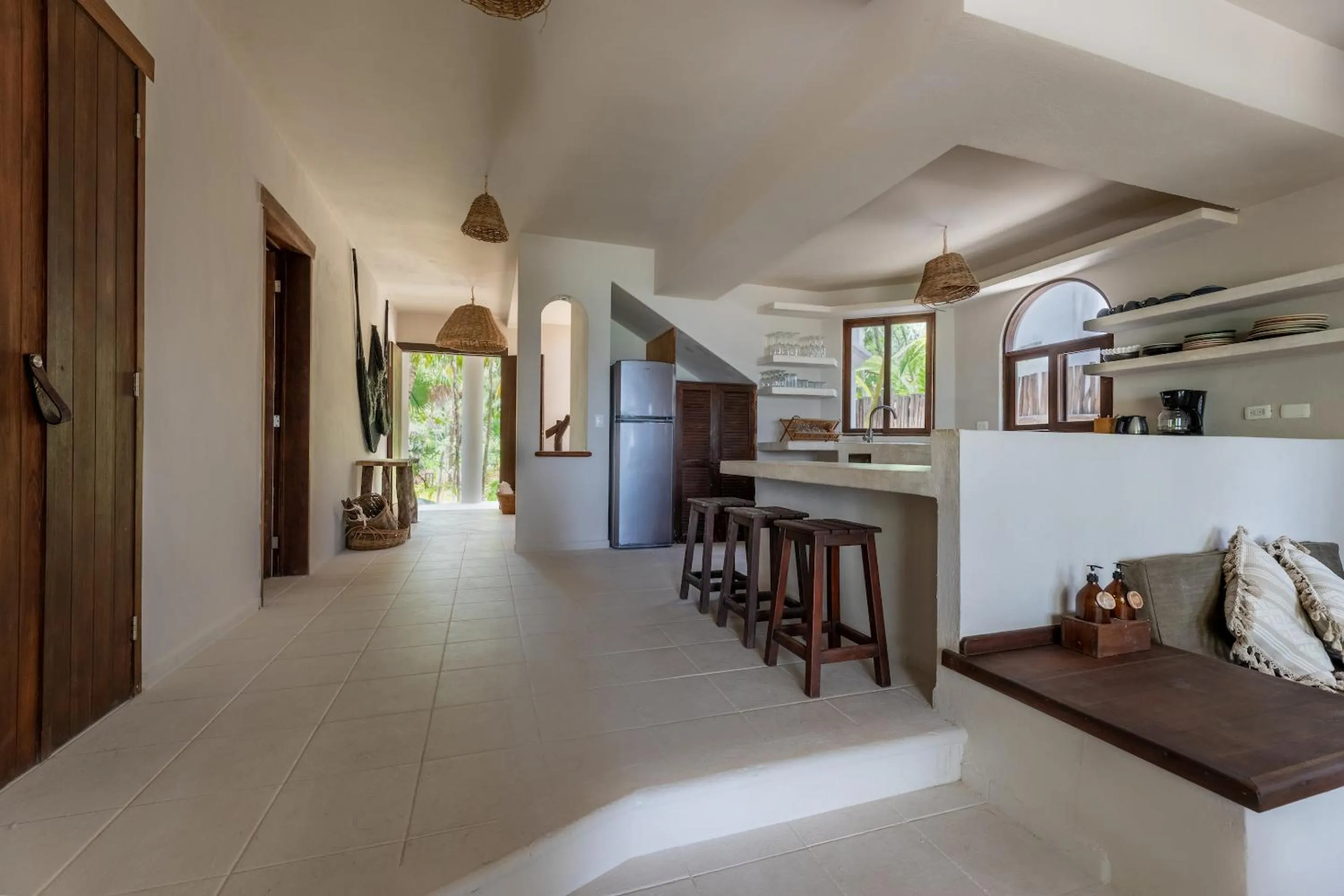 Kitchen or kitchenette in NEST Tulum
