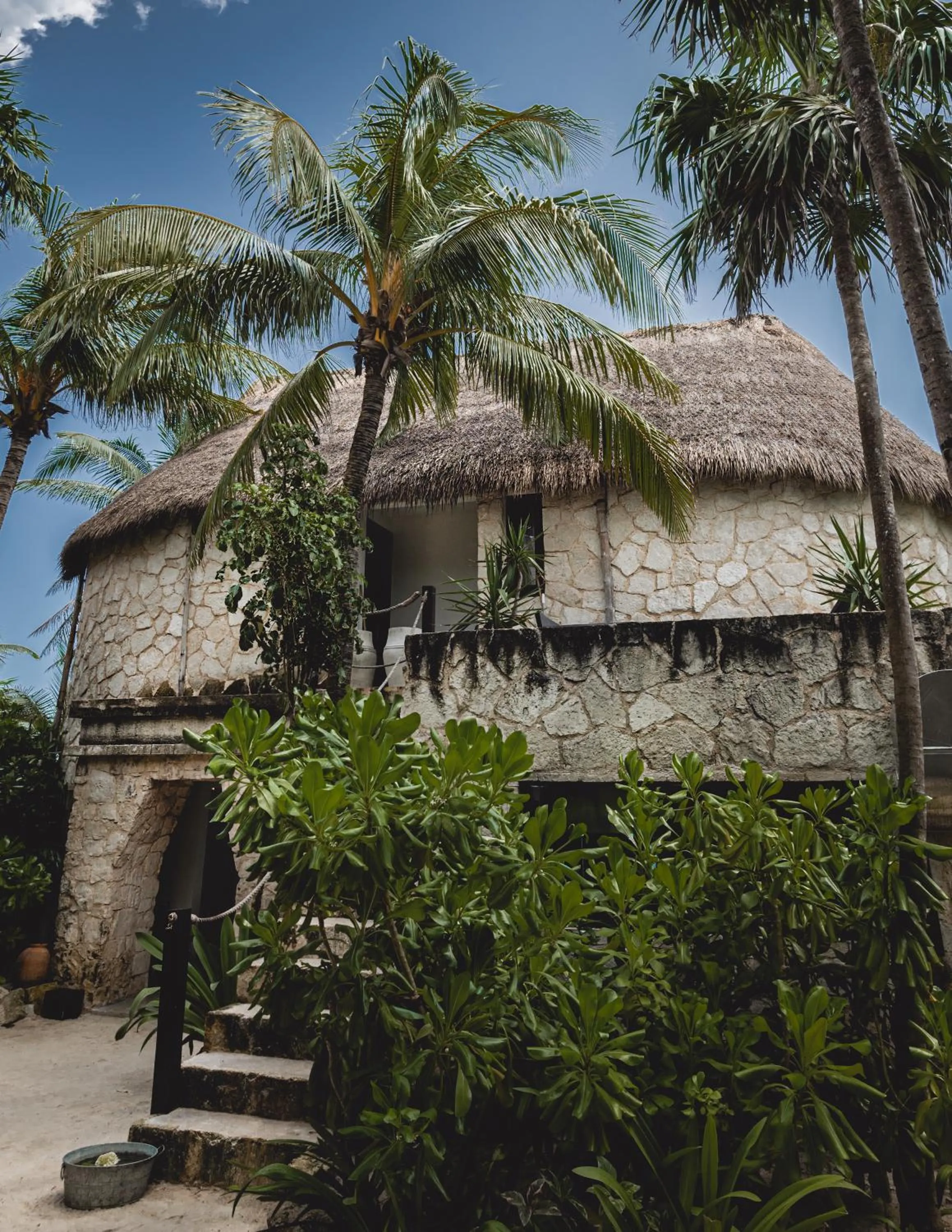 Facade/entrance in NEST Tulum