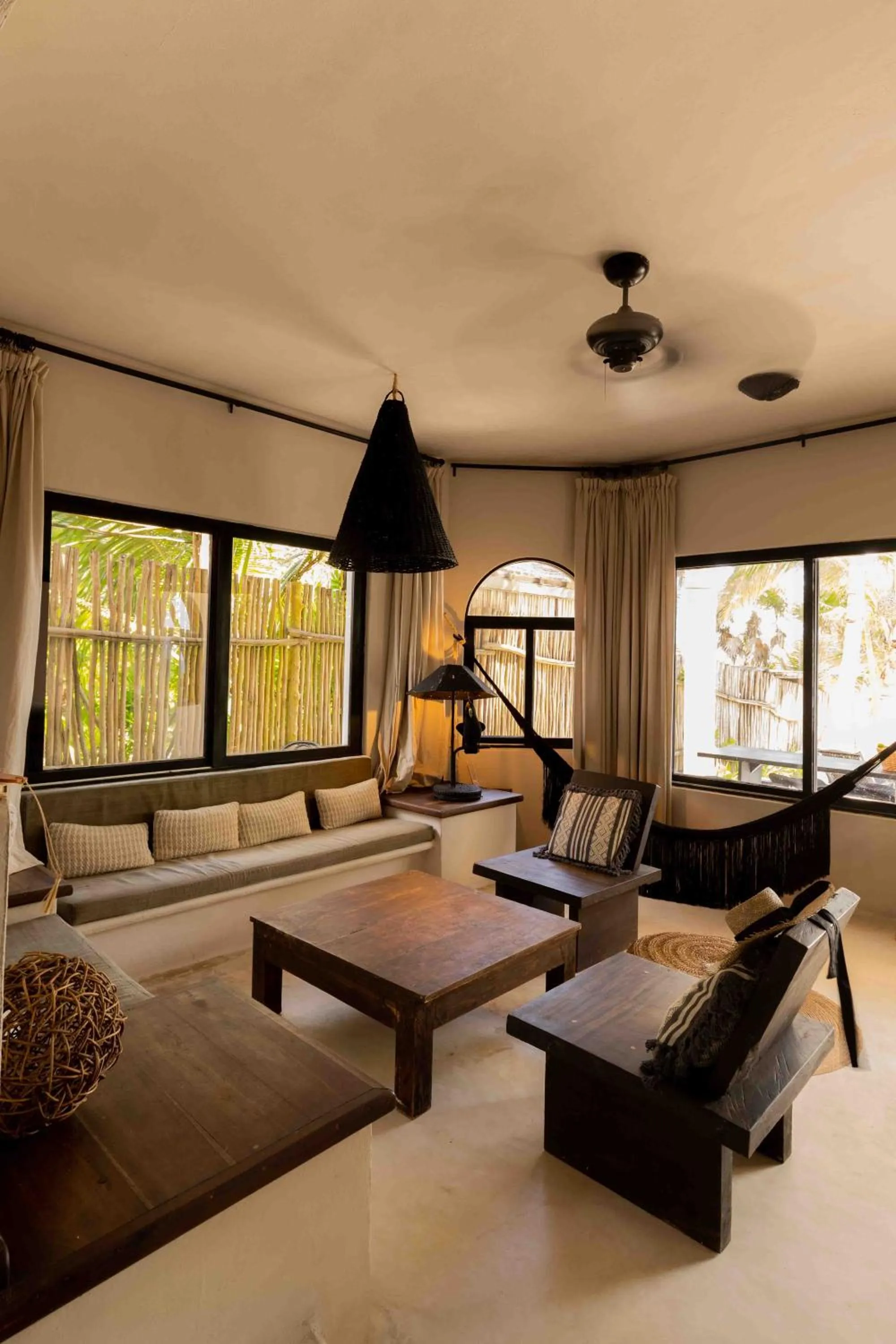 Photo of the whole room in NEST Tulum