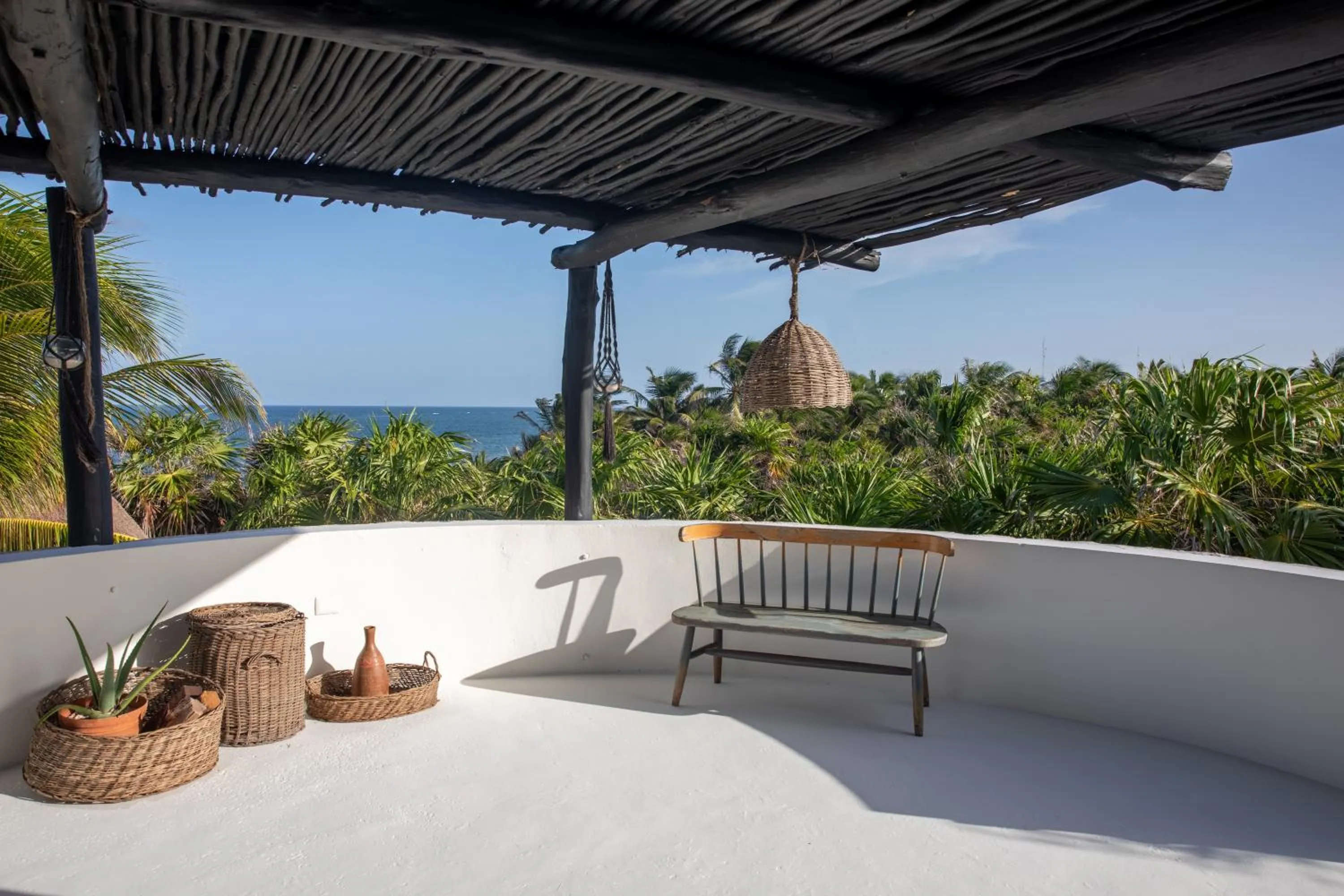 Balcony/Terrace in NEST Tulum