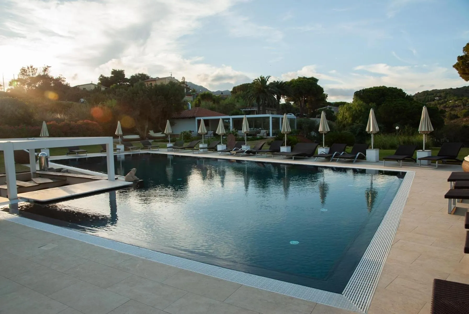 Swimming pool in Resort Capo Bianco
