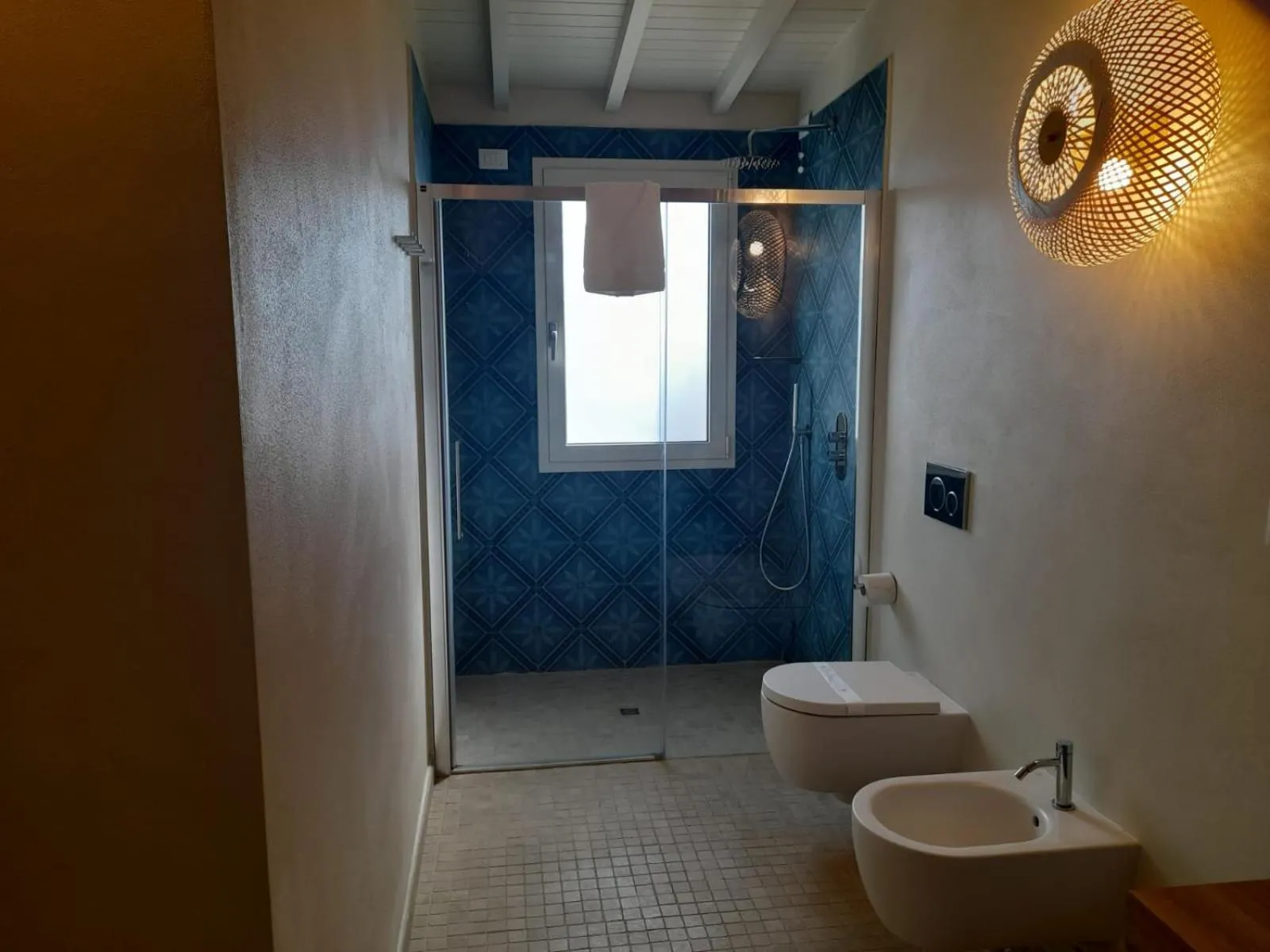 Shower in Resort Capo Bianco
