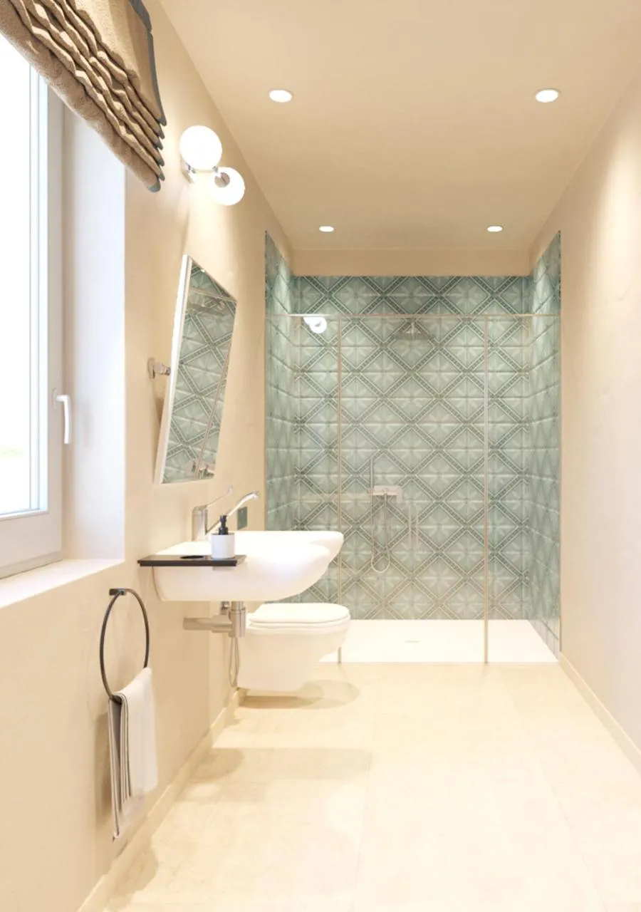 Bathroom in Resort Capo Bianco