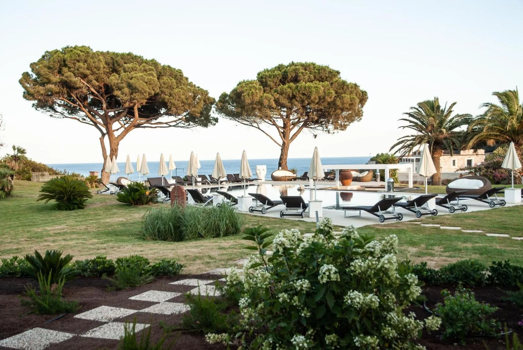 Garden in Resort Capo Bianco