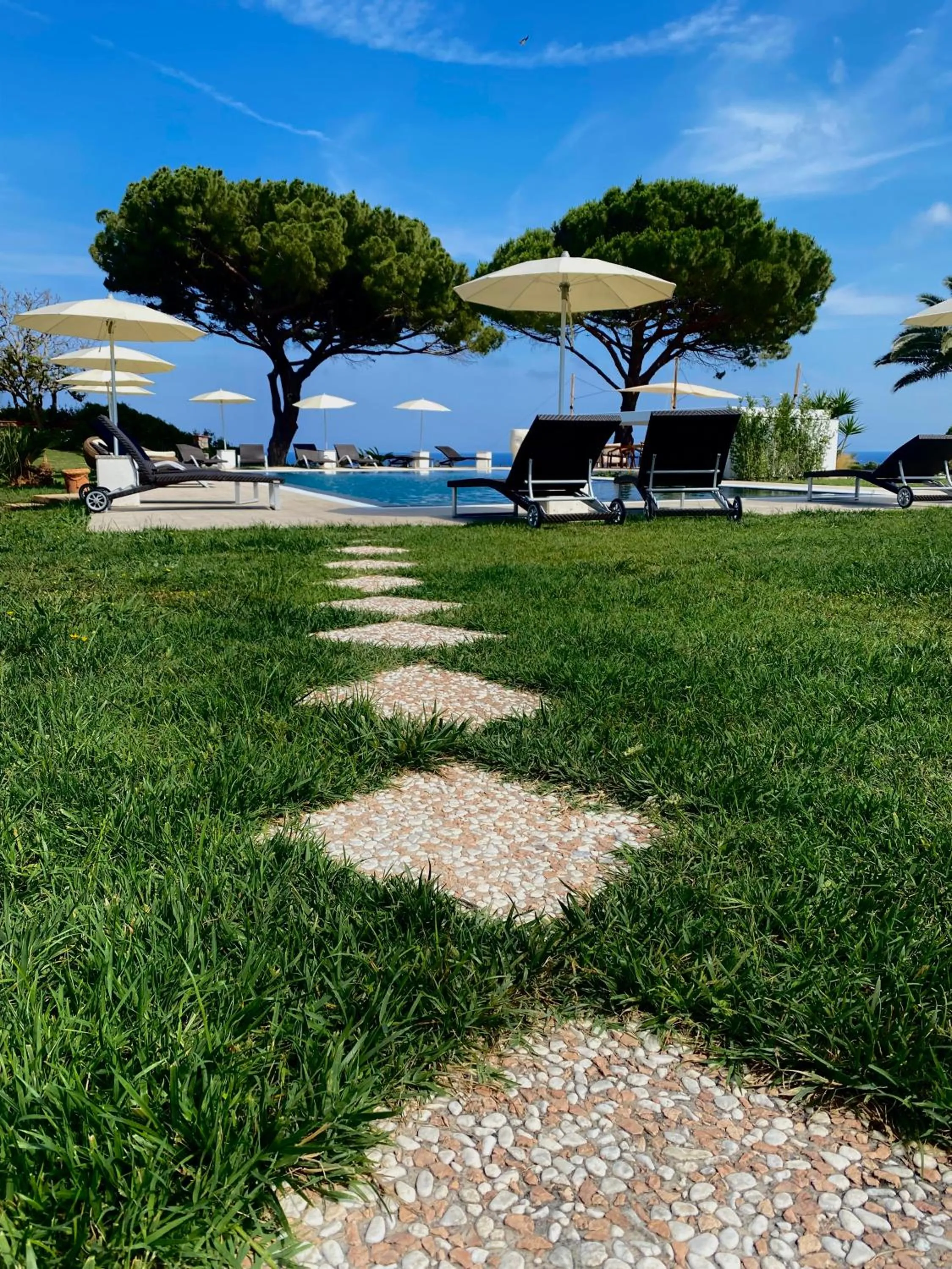 Garden in Resort Capo Bianco