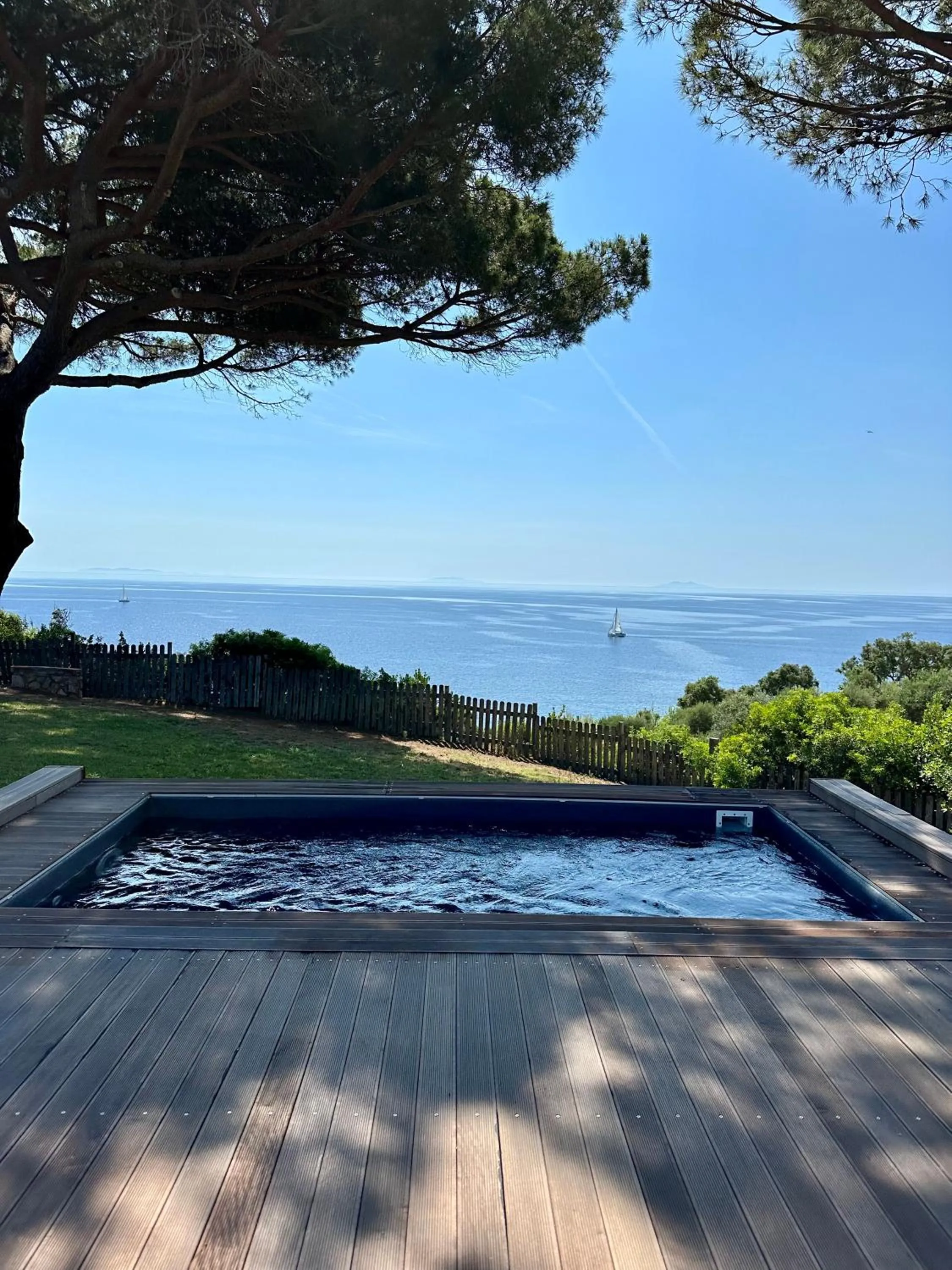 Natural landscape in Resort Capo Bianco