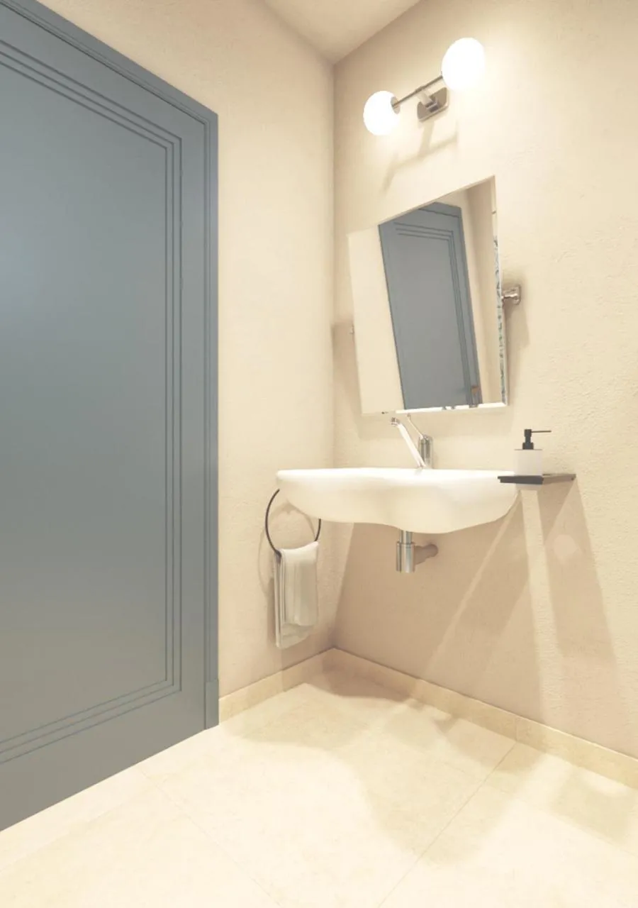 Bathroom in Resort Capo Bianco
