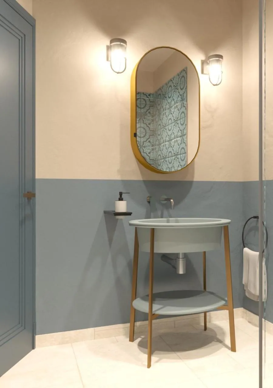 Bathroom in Resort Capo Bianco
