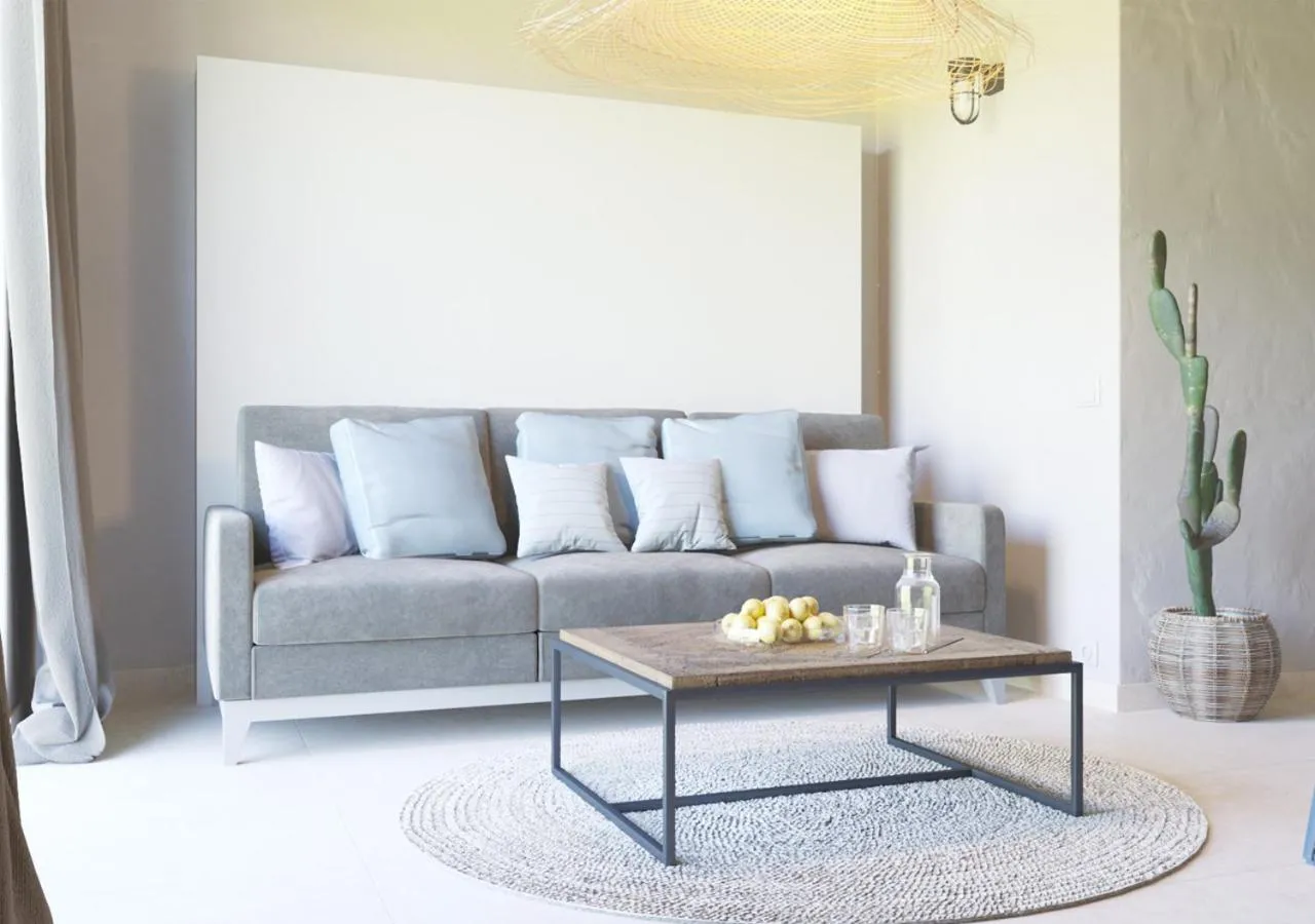 Living room in Resort Capo Bianco