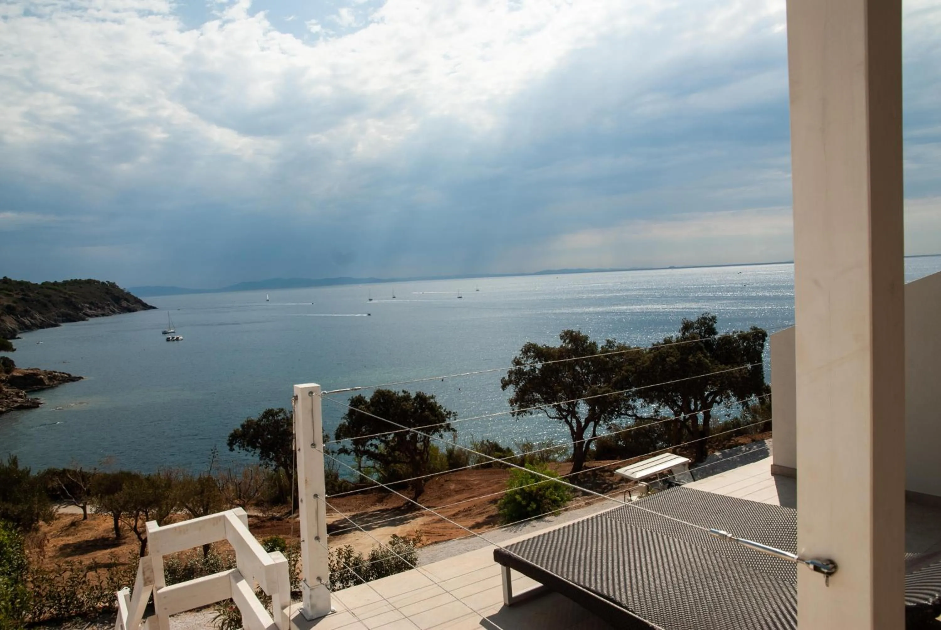 Sea view in Resort Capo Bianco