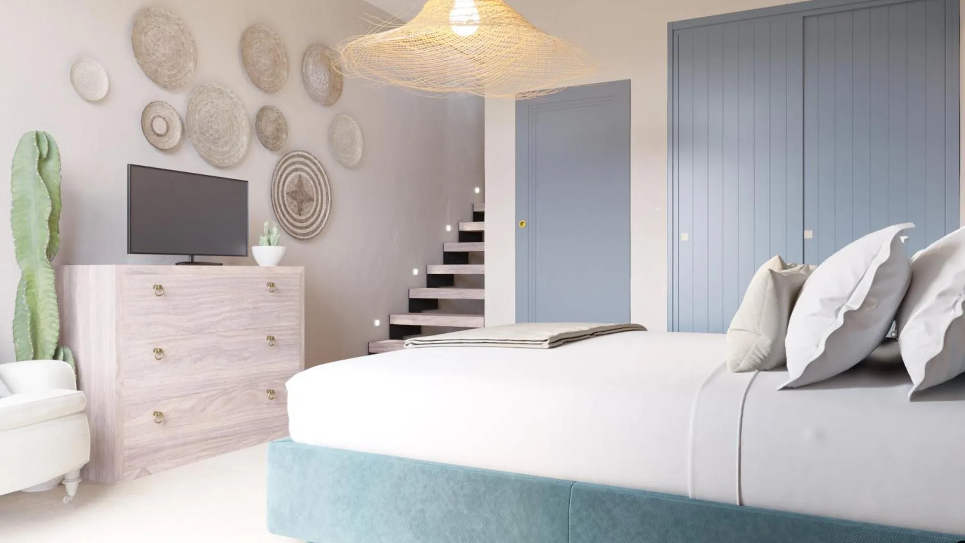 Photo of the whole room, Bed in Resort Capo Bianco