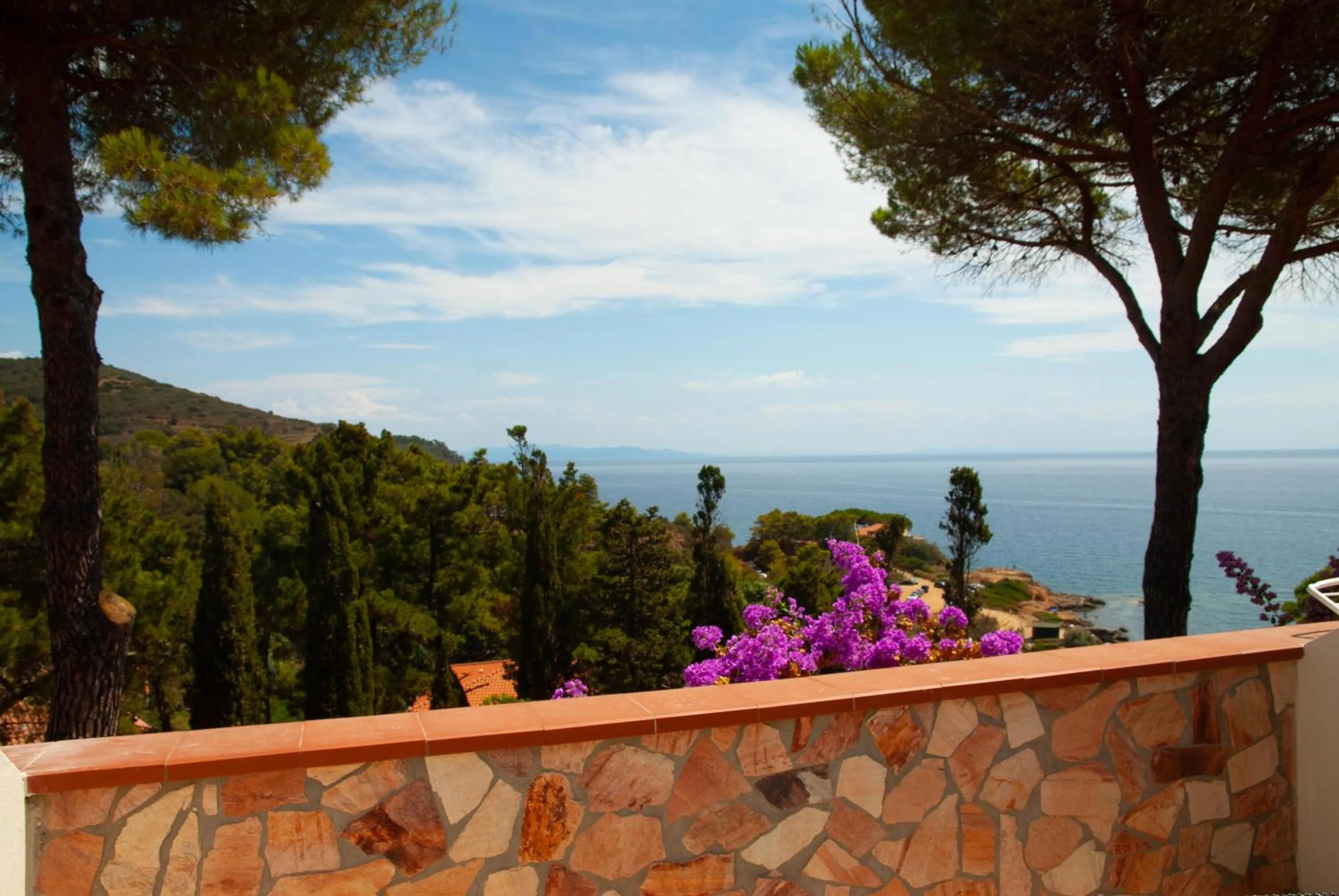 Sea view in Resort Capo Bianco