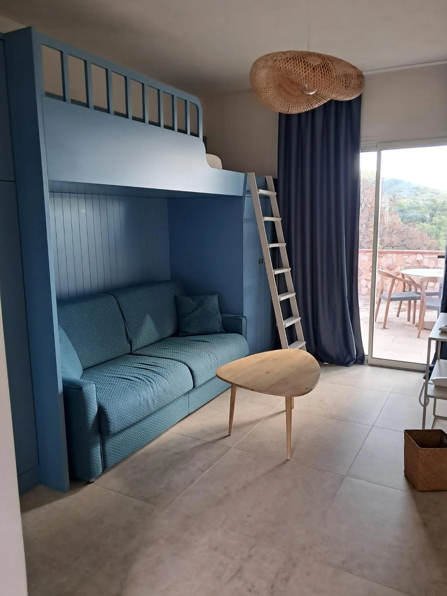 Bed in Resort Capo Bianco