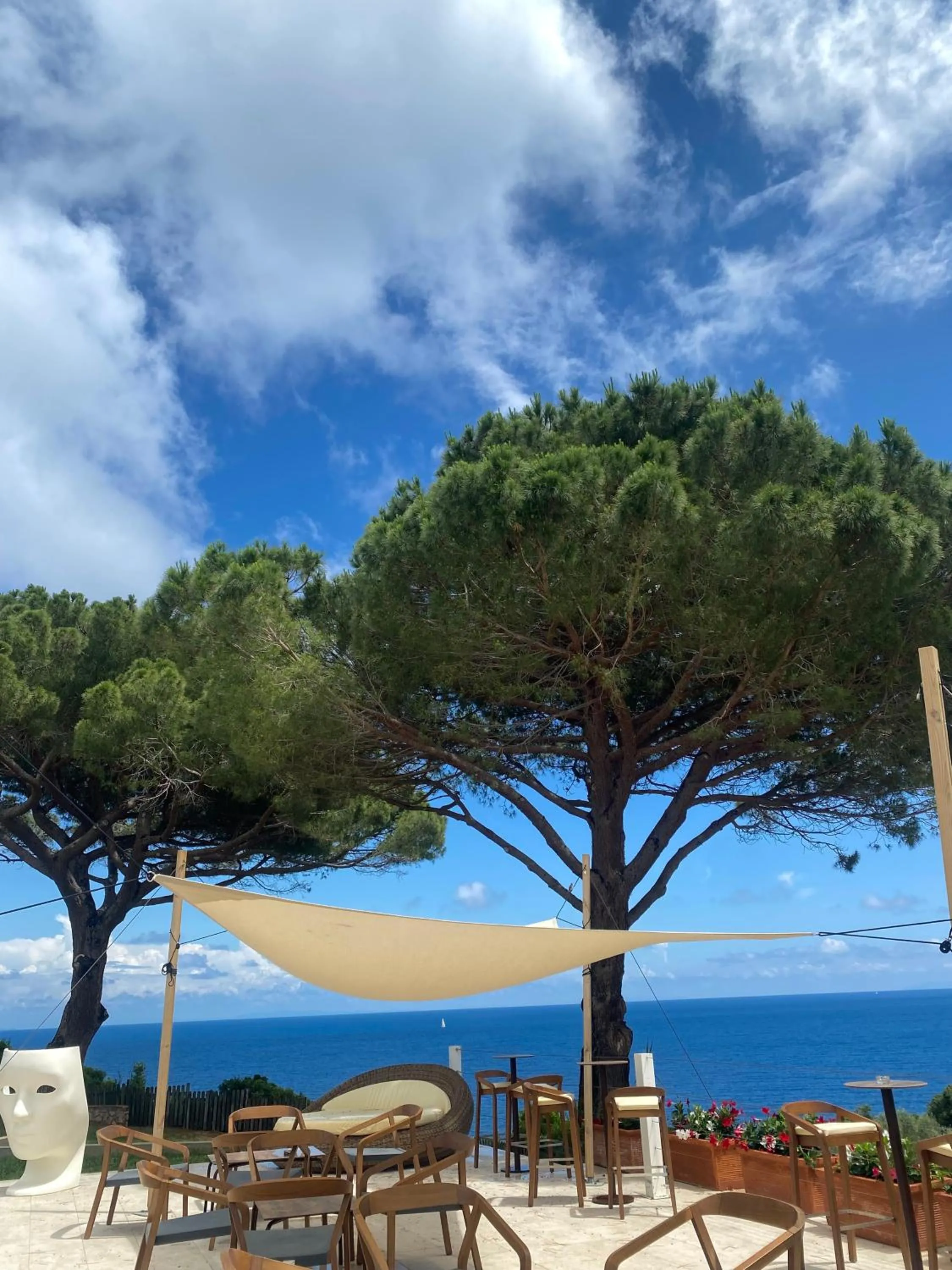 Patio in Resort Capo Bianco